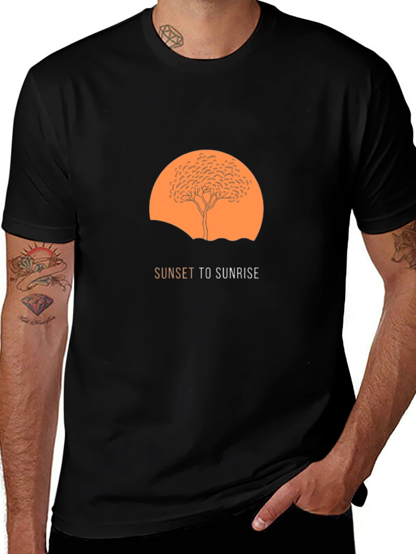 Variant 22 of Sunset to Sunrise Graphic Tee