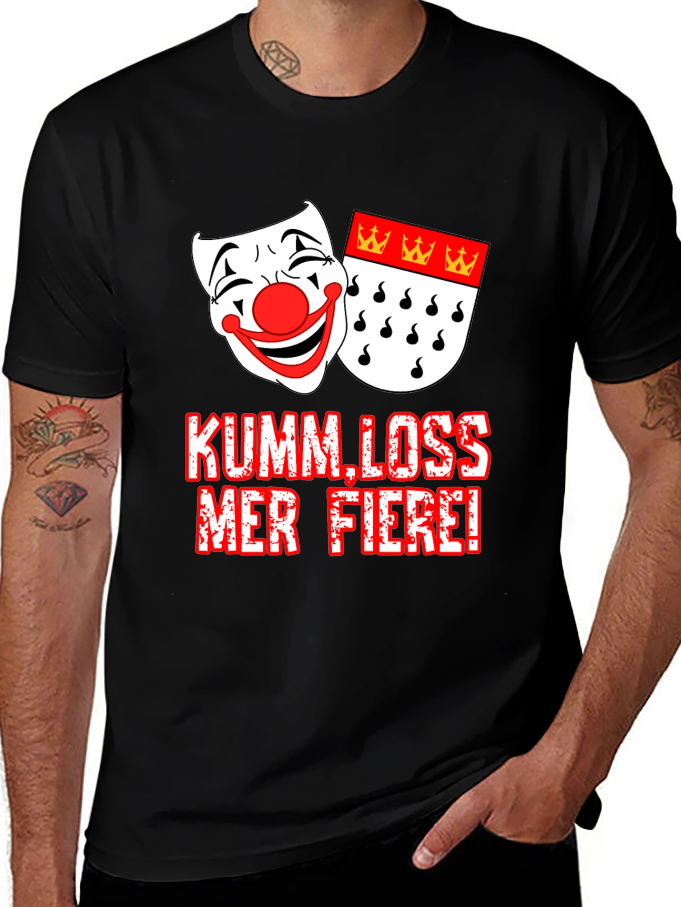 Variant 9 of Kumm, Loss Mer Fiere! Graphic Tee