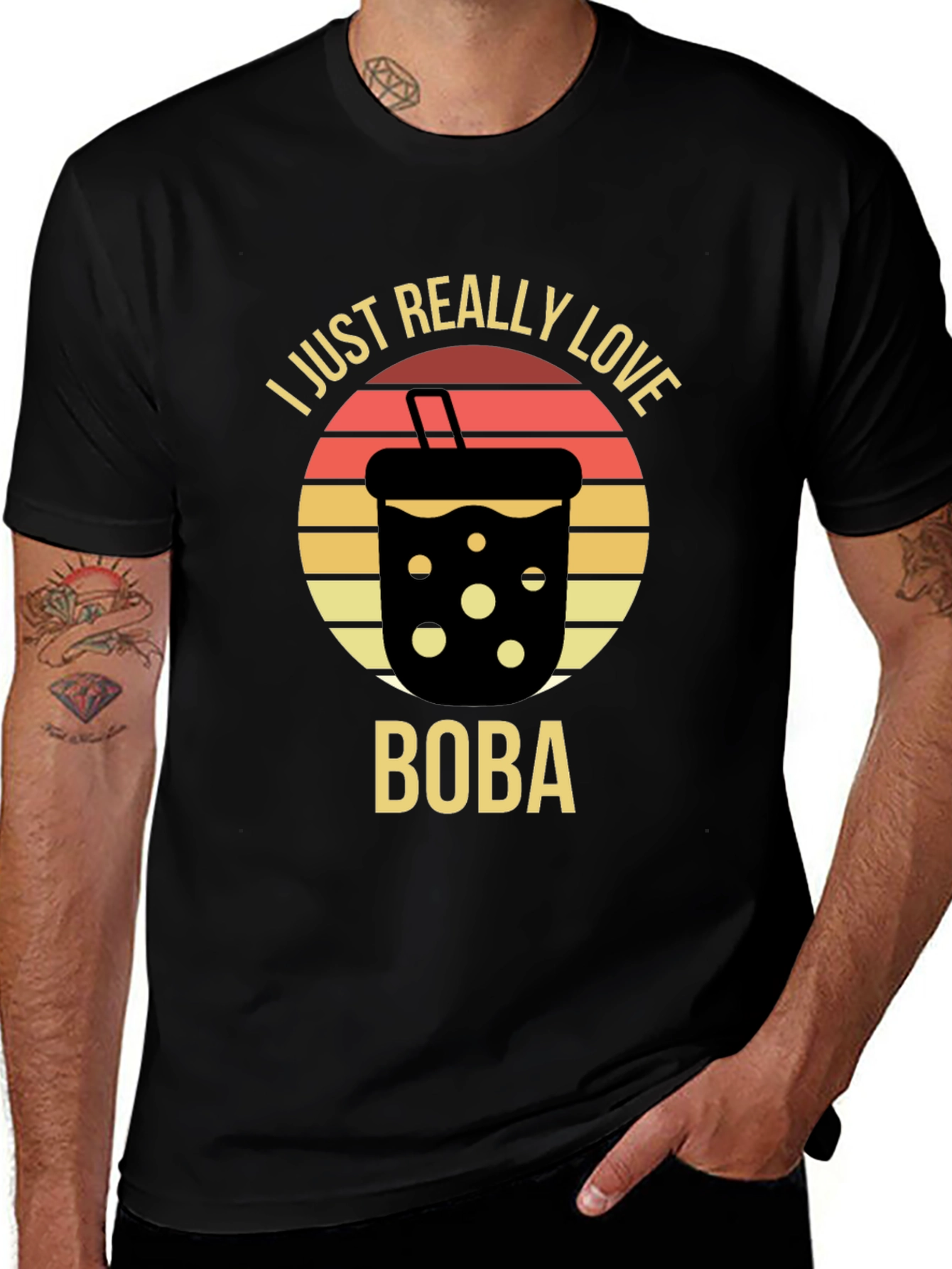 Variant 6 of I Just Really Love Boba T-Shirt