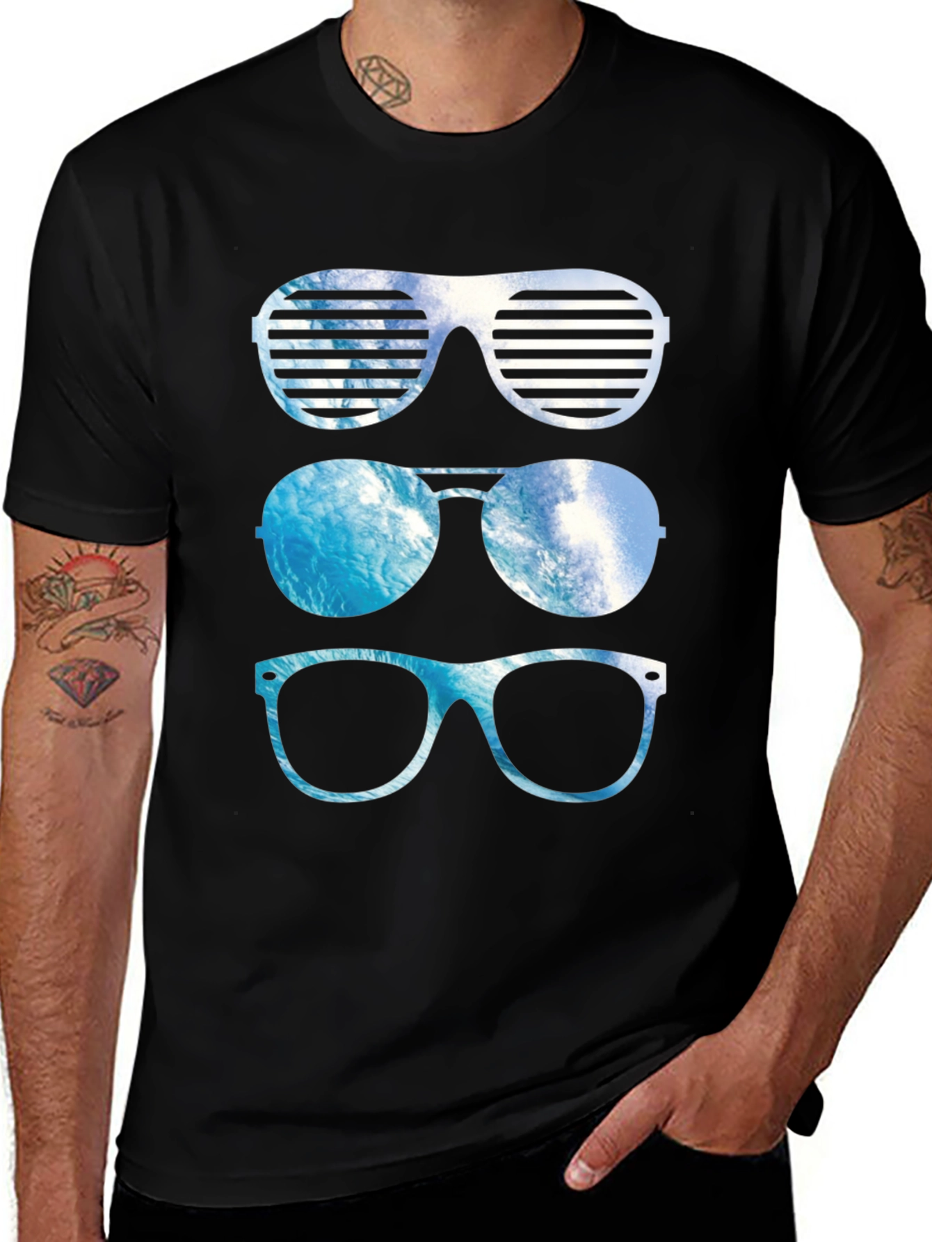 Variant 2 of Cool Shades Graphic Tee