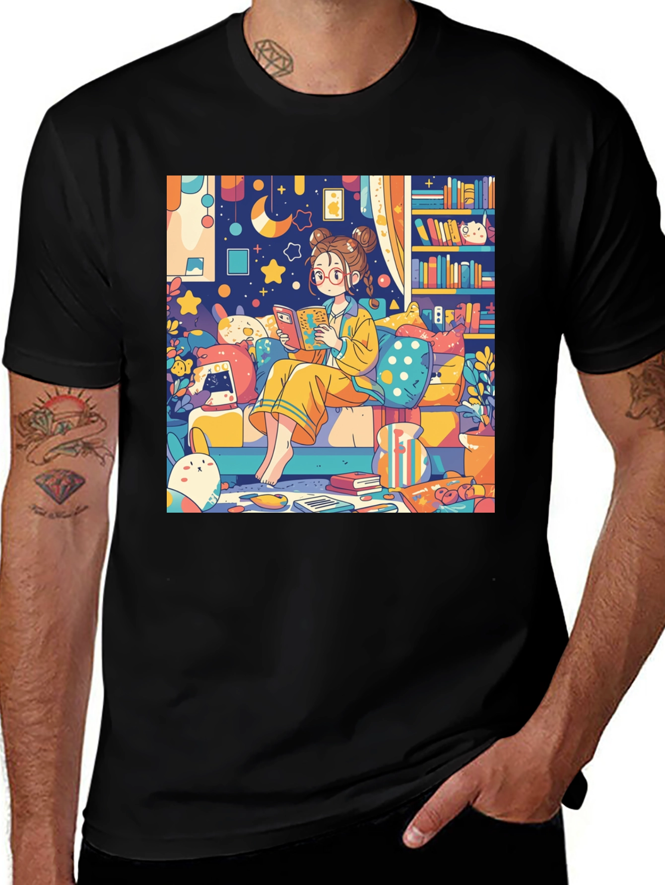 Variant 14 of Cozy Reading Nook T-Shirt