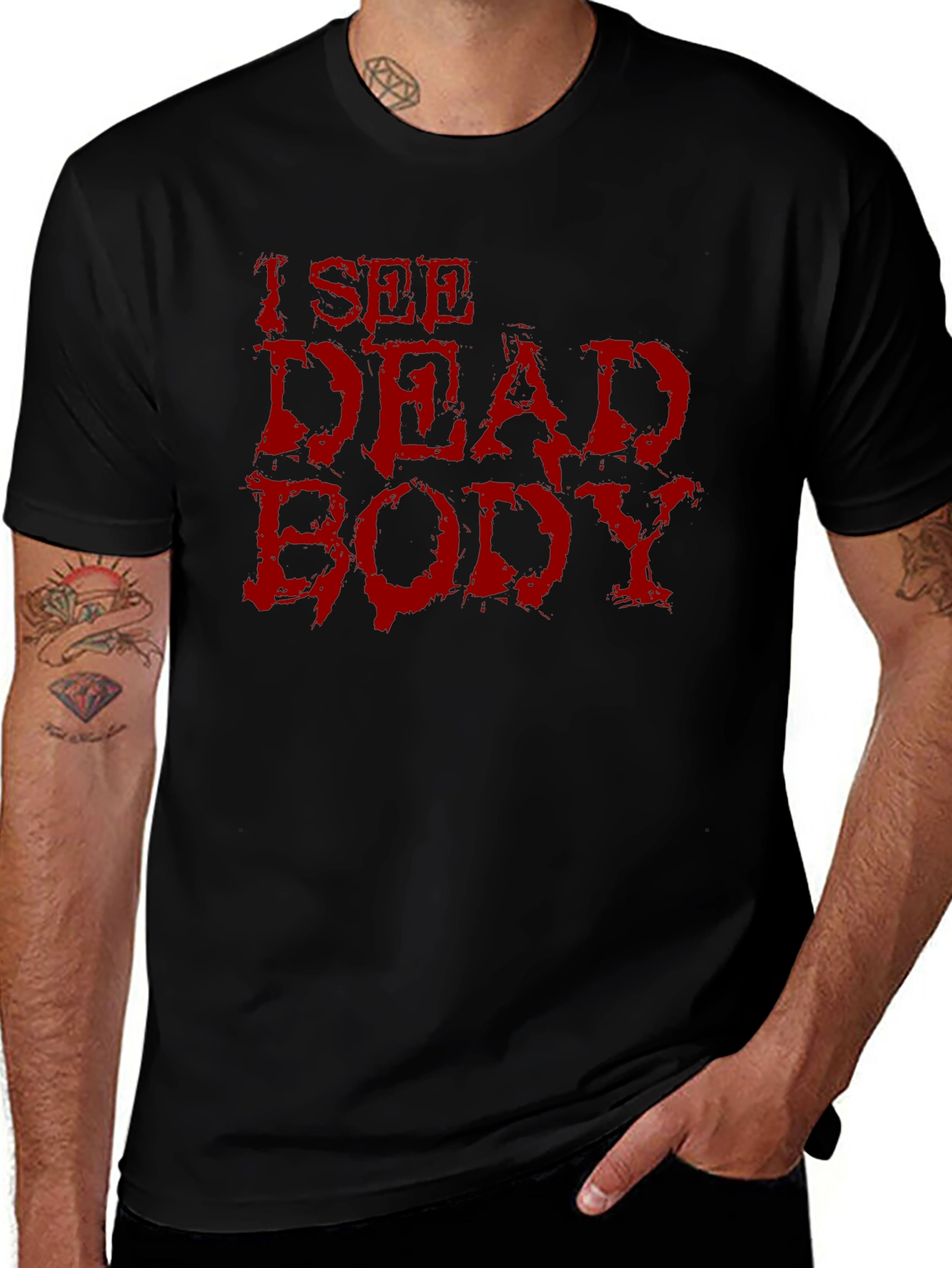 Variant 5 of I See Dead Body Graphic T-Shirt
