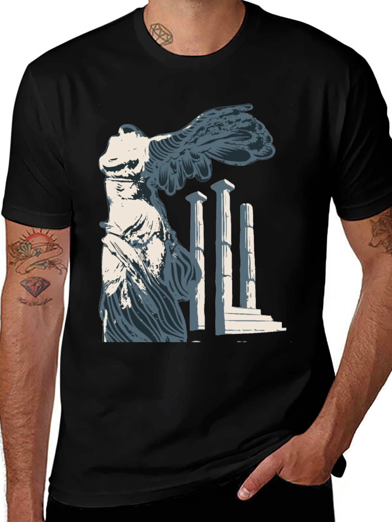 Variant 7 of Winged Victory T-Shirt - Greek Statue Graphic Tee