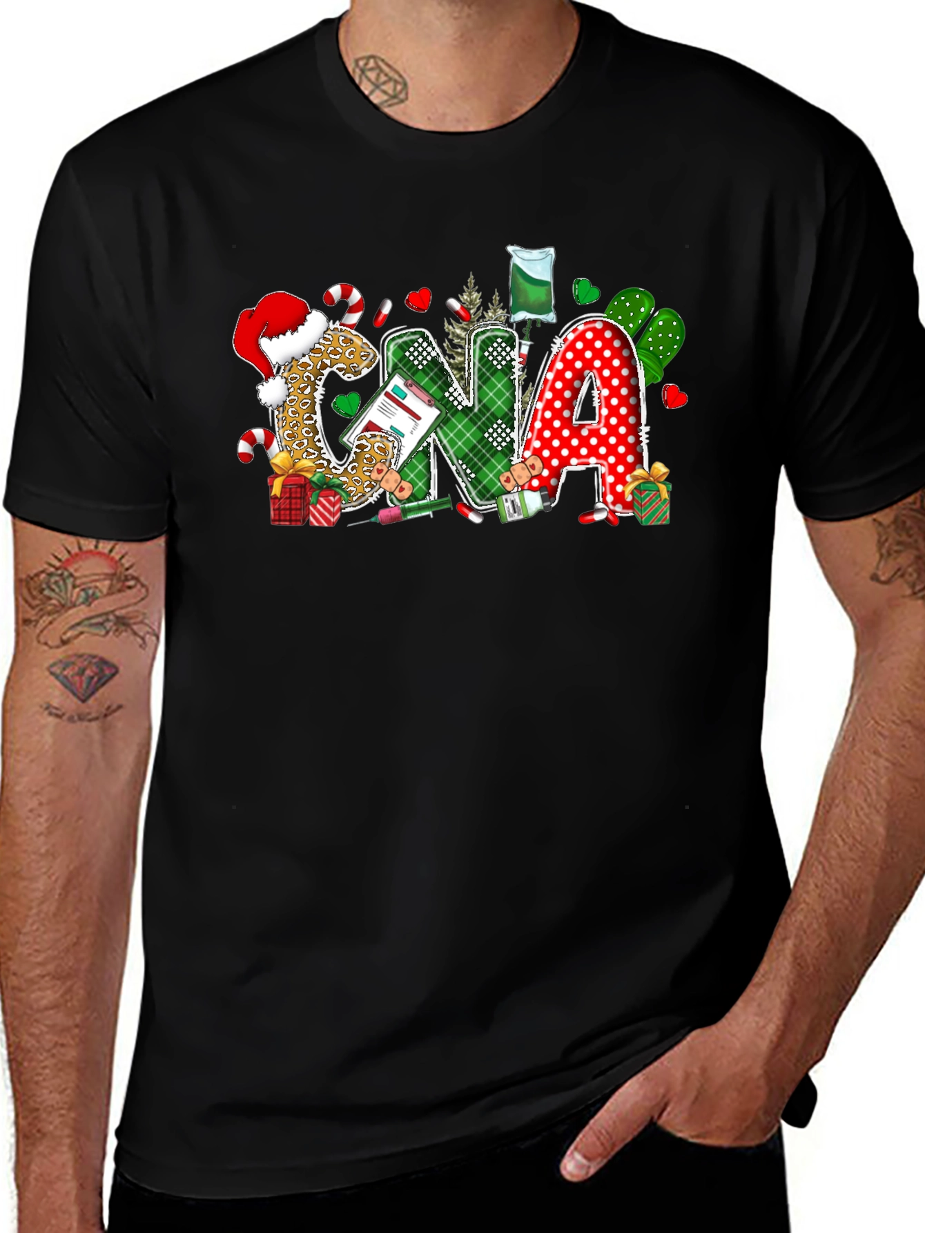 Christmas CNA T-Shirt - Nurse Holiday Apparel