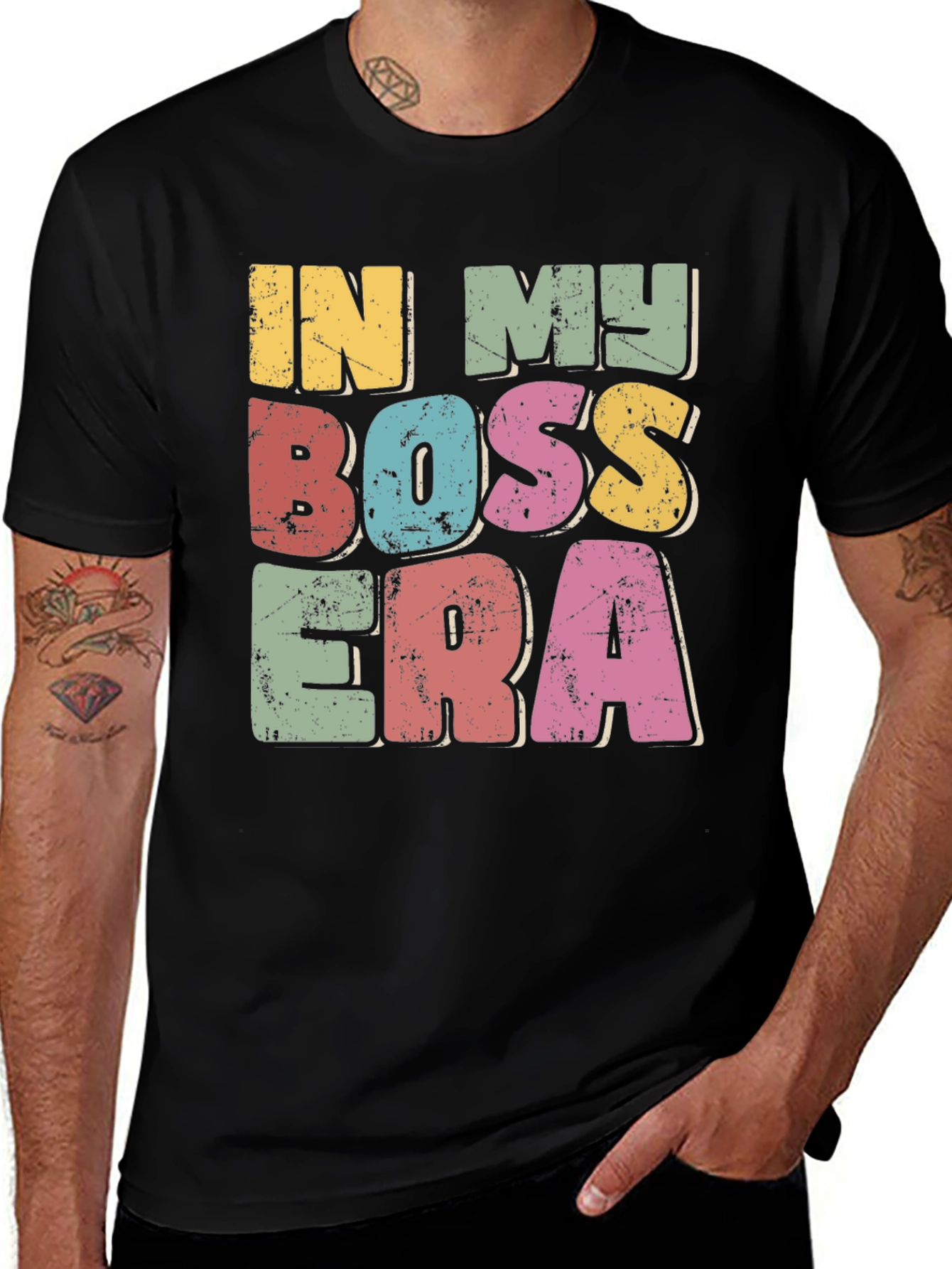 Variant 6 of In My Boss Era T-Shirt - Retro Style