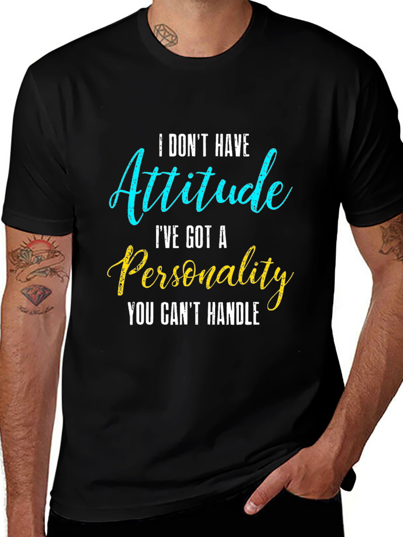 Variant 29 of Attitude Personality Graphic T-Shirt