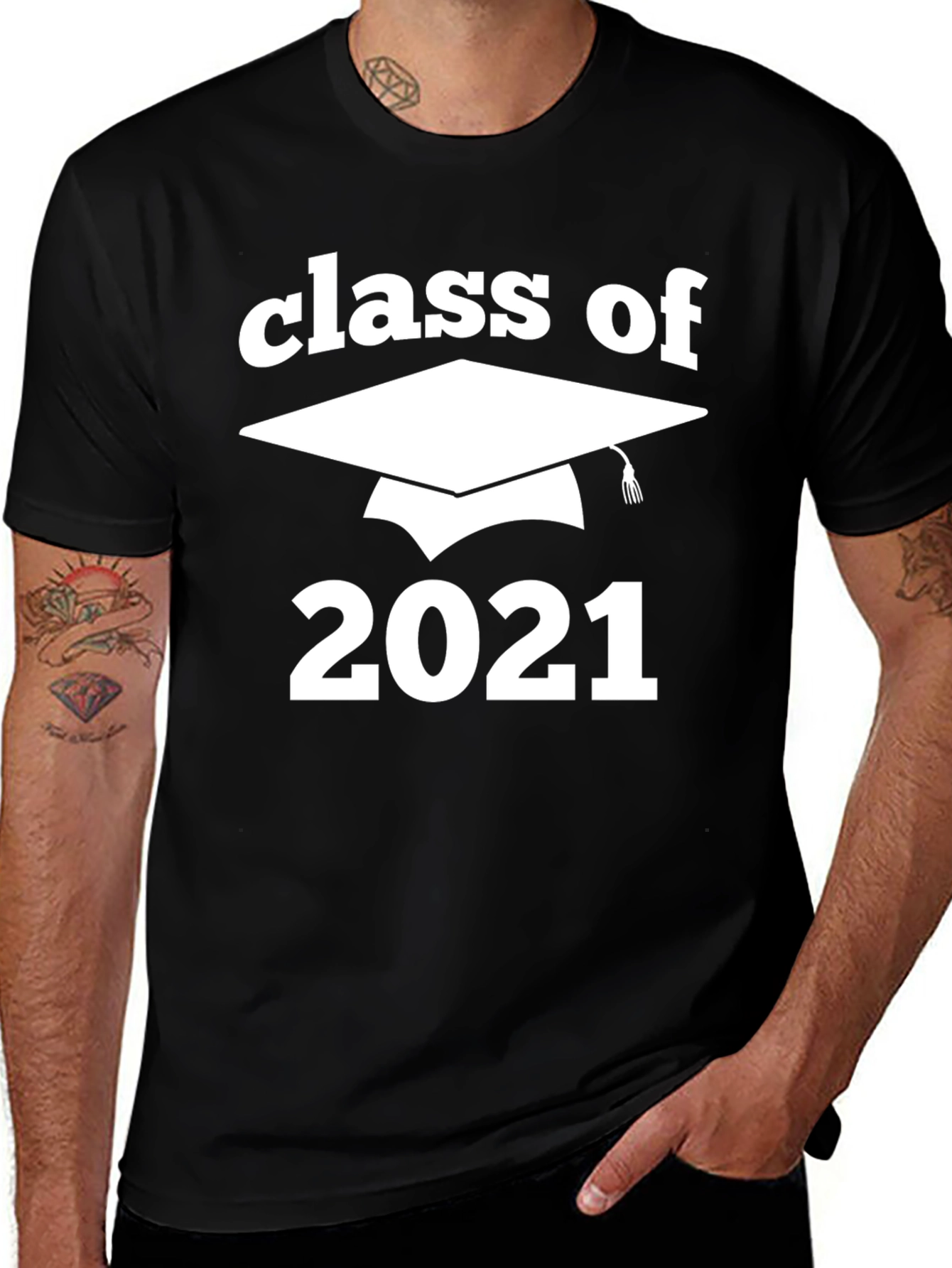 Variant 19 of Class of 2021 Graduation T-Shirt