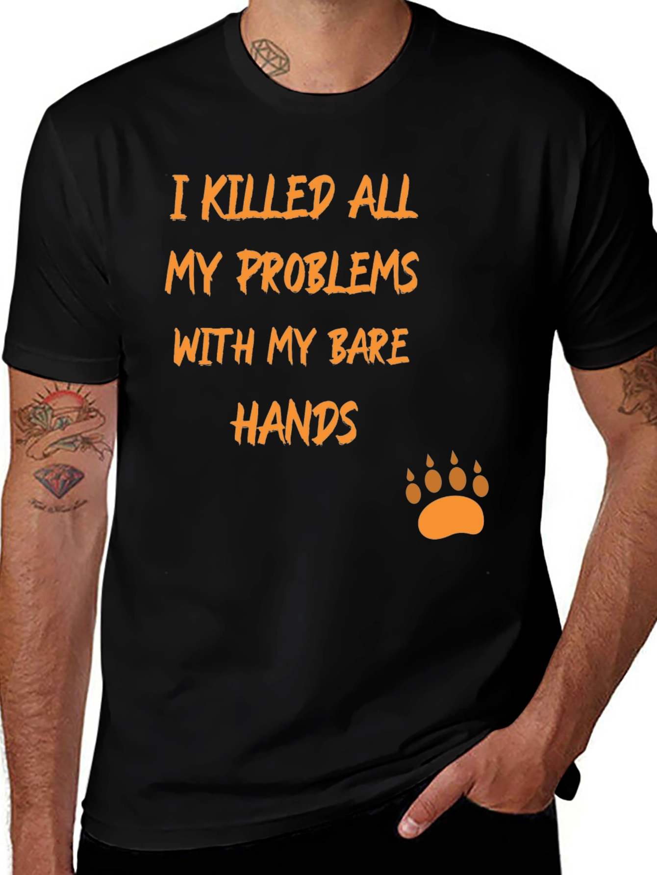 Variant 18 of I Killed All My Problems Men's Graphic Tee