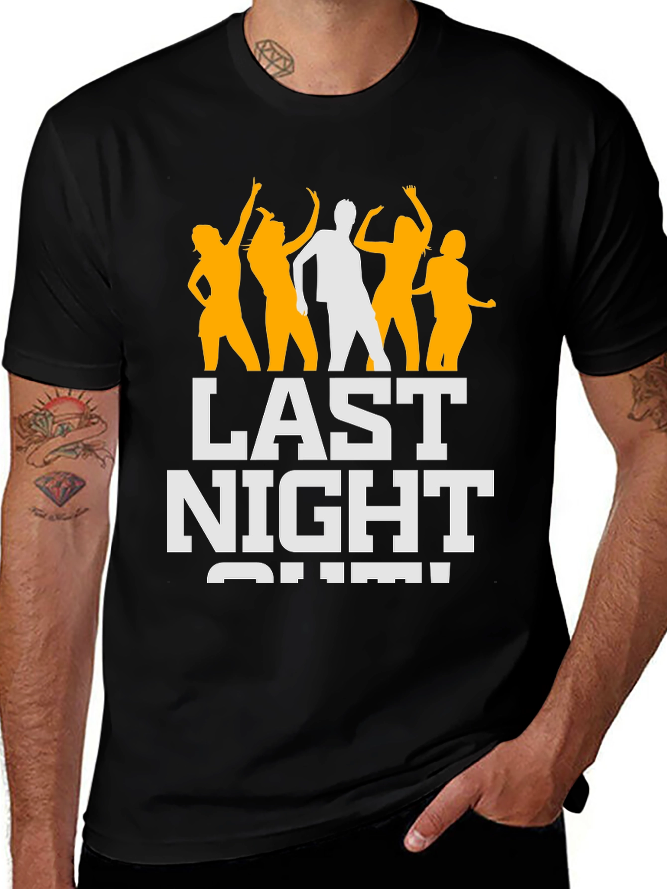 Variant 23 of Last Night Out Graphic Tee - Party Ready