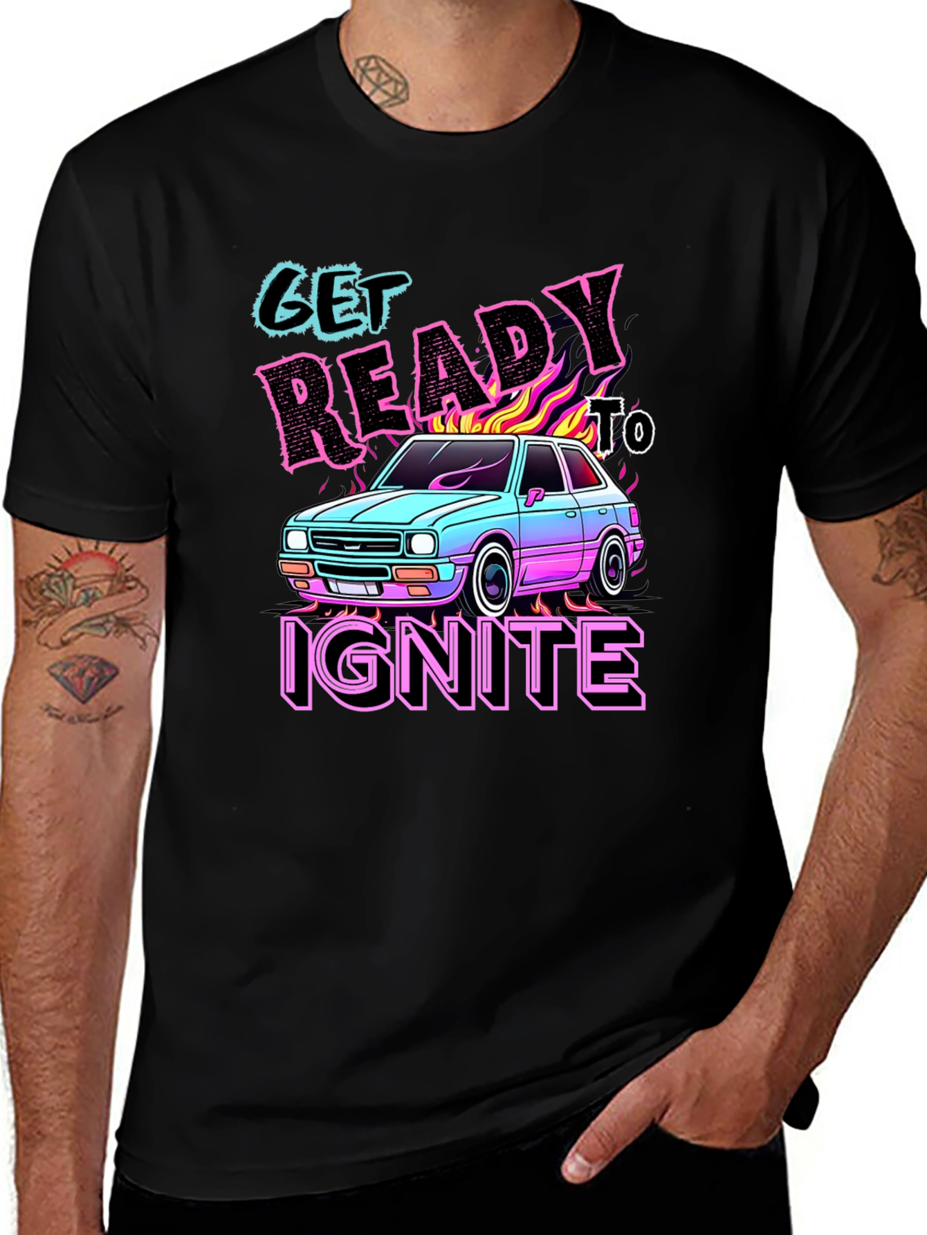 Variant 8 of Get Ready to Ignite Graphic Tee