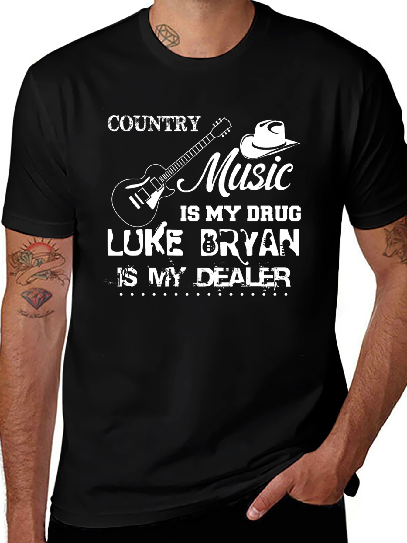 Variant 18 of Country Music Lover T-Shirt - Luke Bryan Dealer Tee