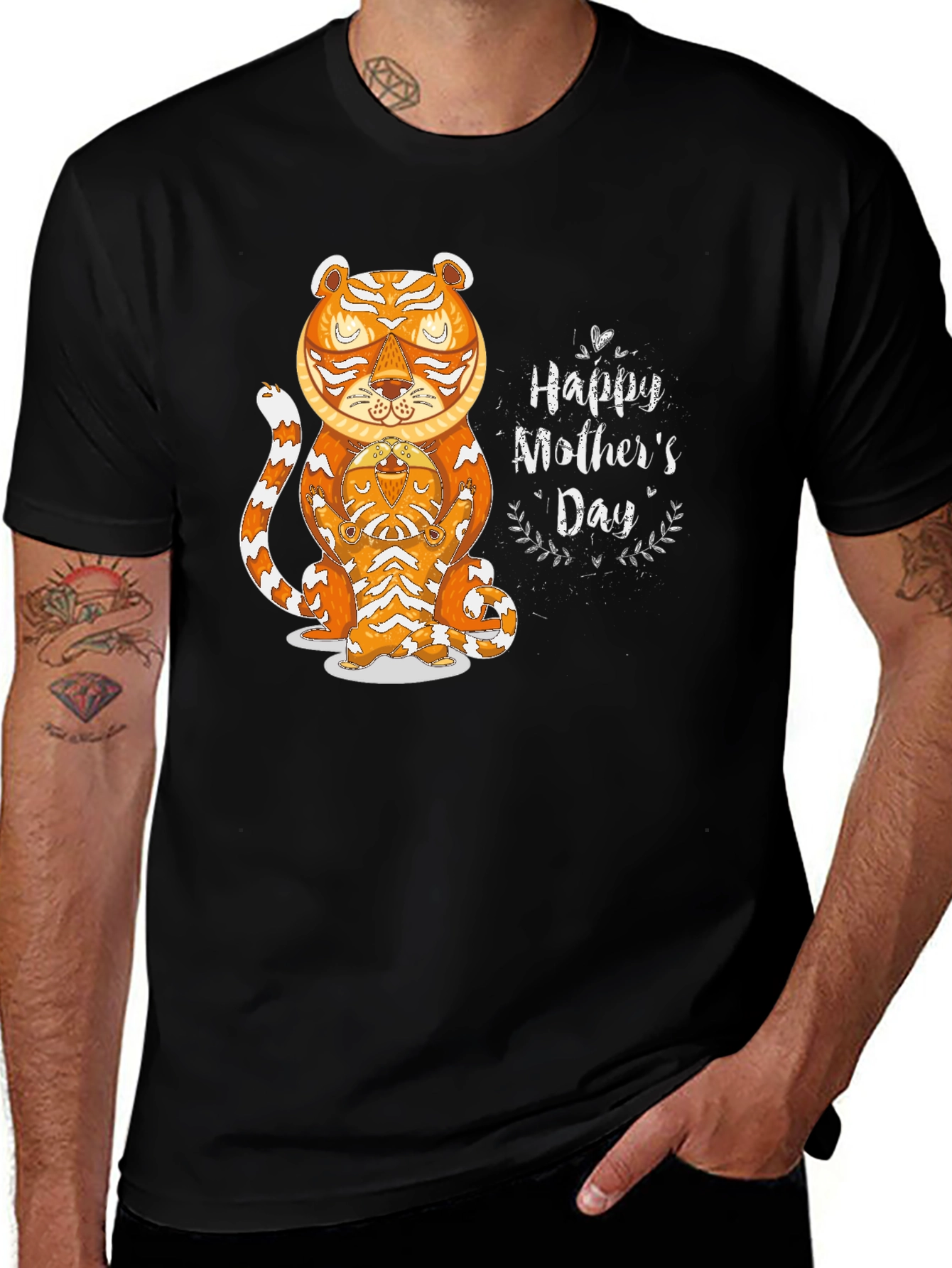 Variant 3 of Tiger Mother's Day Graphic Tee