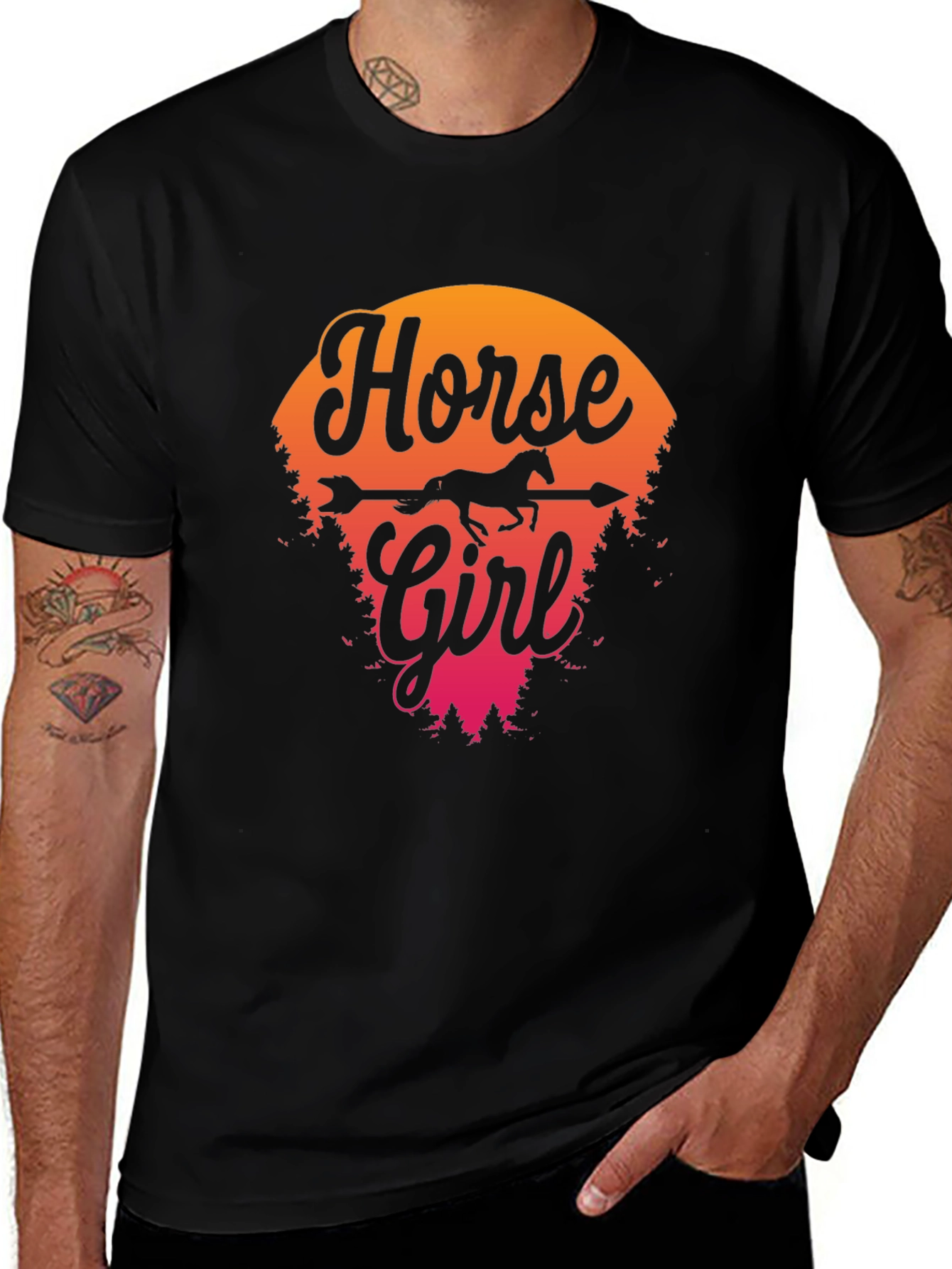 Horse Girl Graphic Tee - Women's Fit