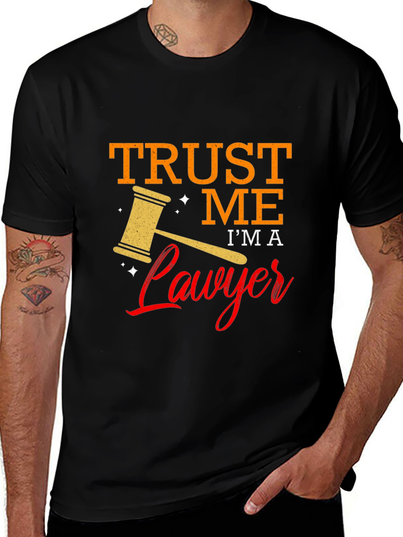 Variant 6 of Trust Me I'm A Lawyer T-Shirt - Funny Attorney Gift