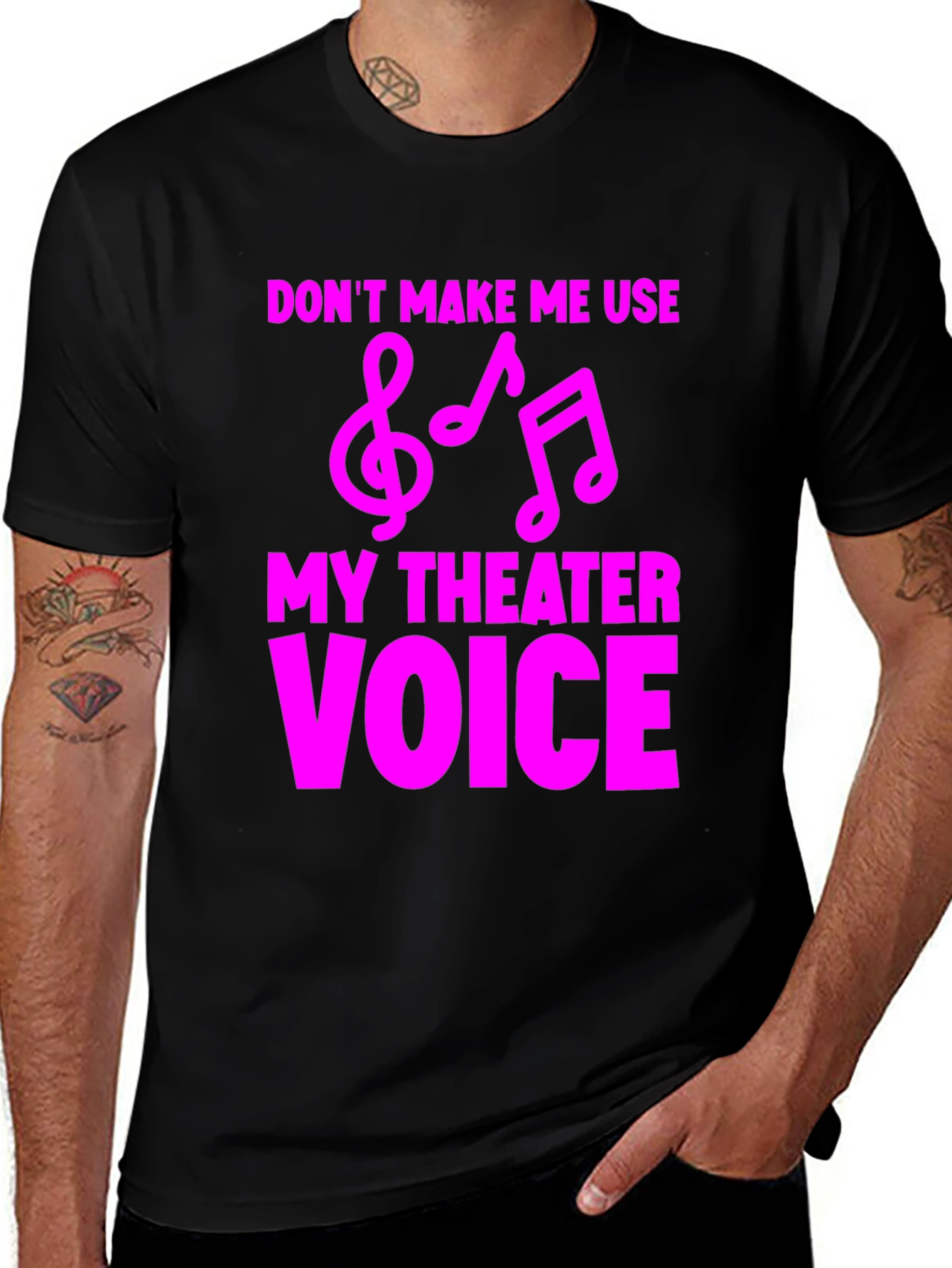 Variant 2 of Theater Voice T-Shirt - Funny Musical Gift