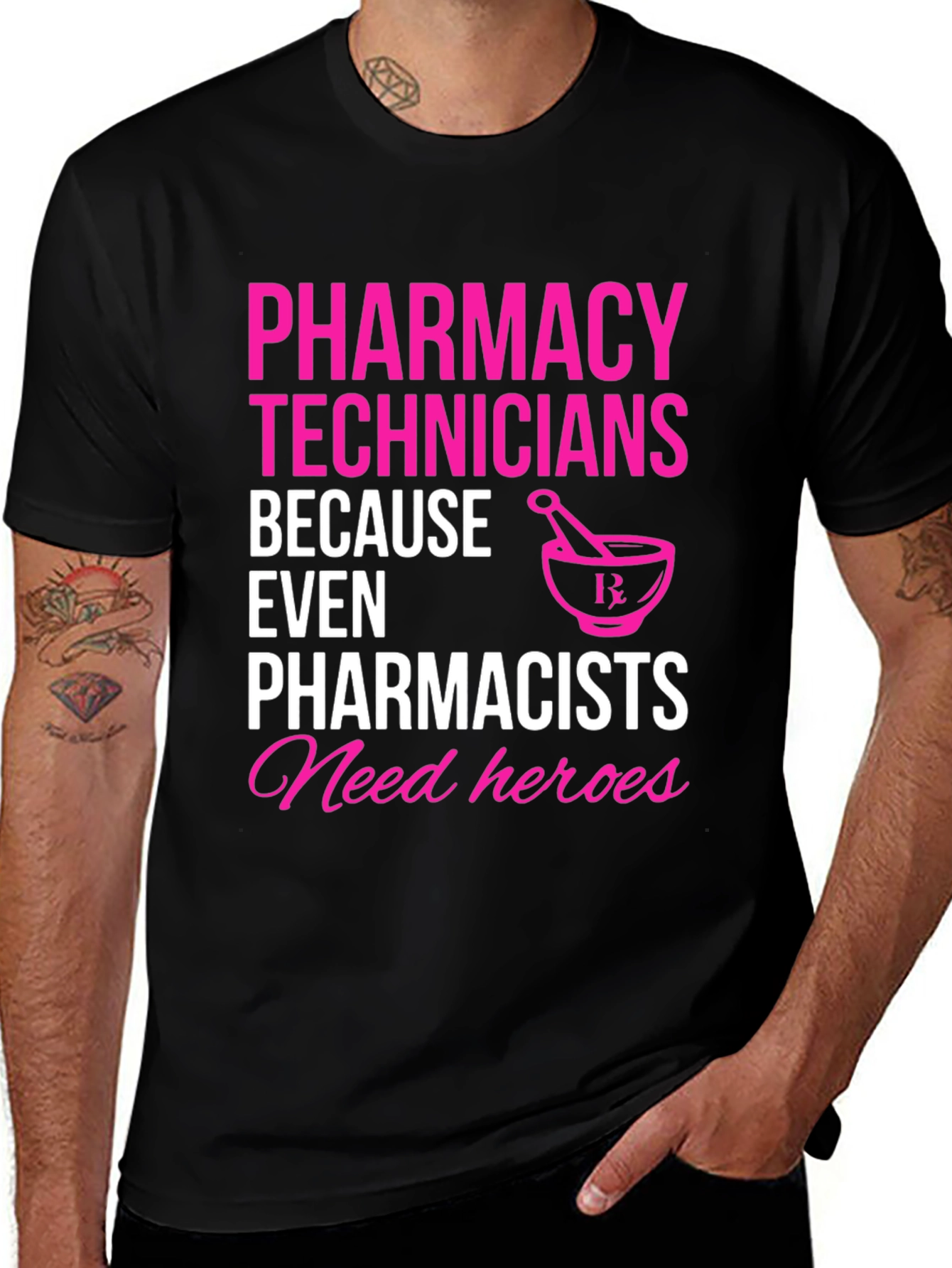Variant 13 of Pharmacy Technician Hero T-Shirt