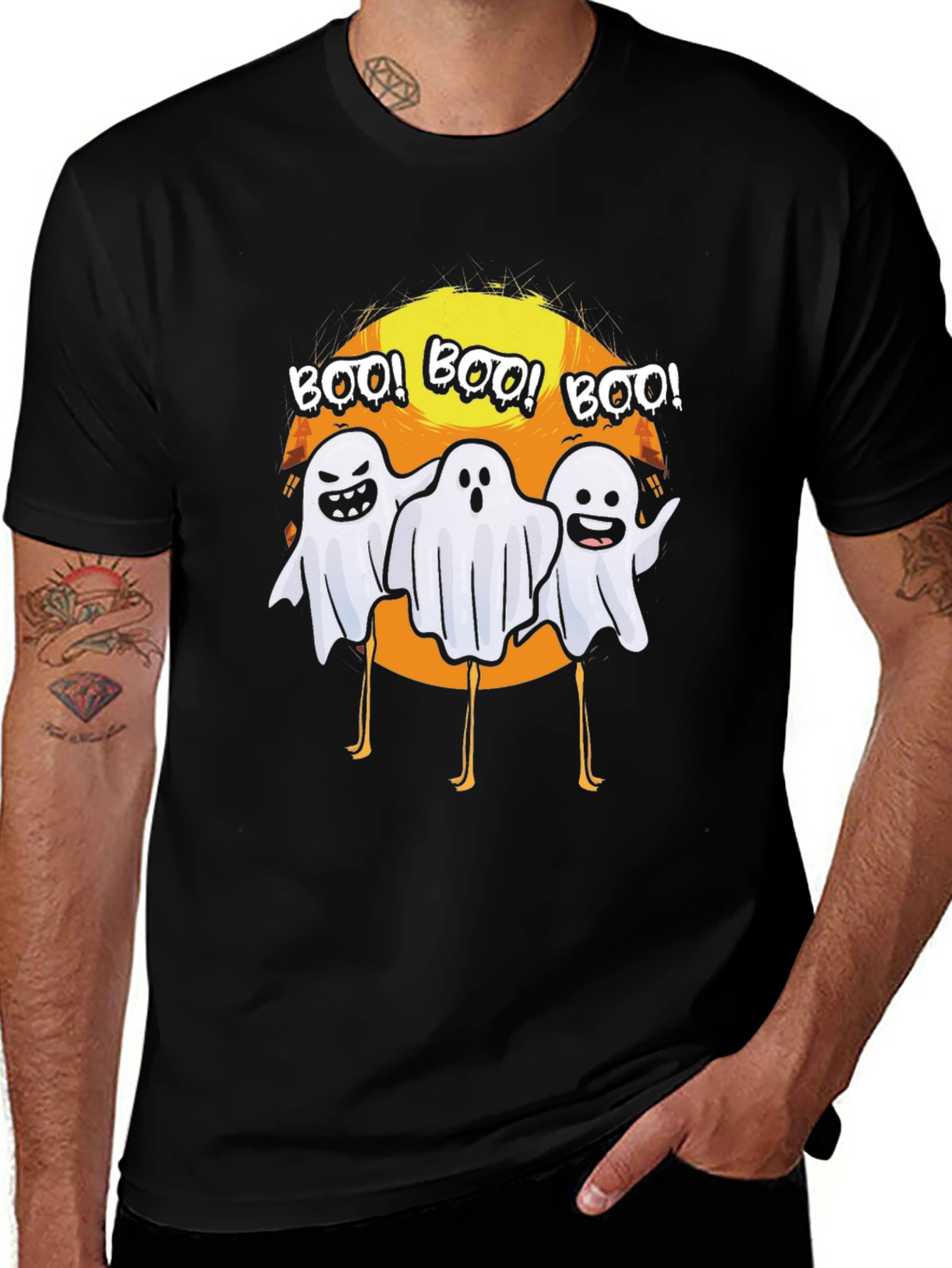 Boo Crew Halloween T-Shirt