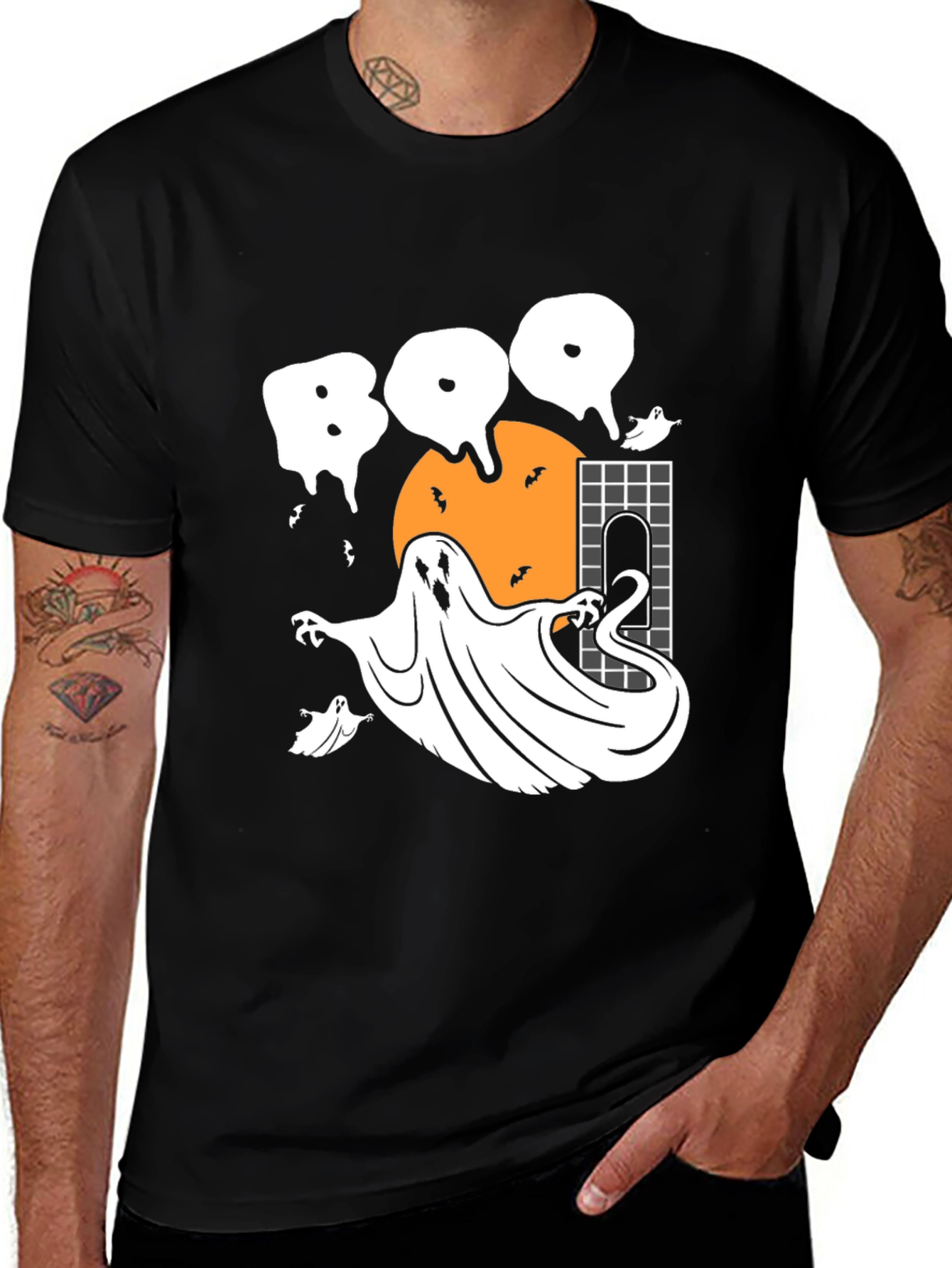 Halloween Ghost Boo T-Shirt