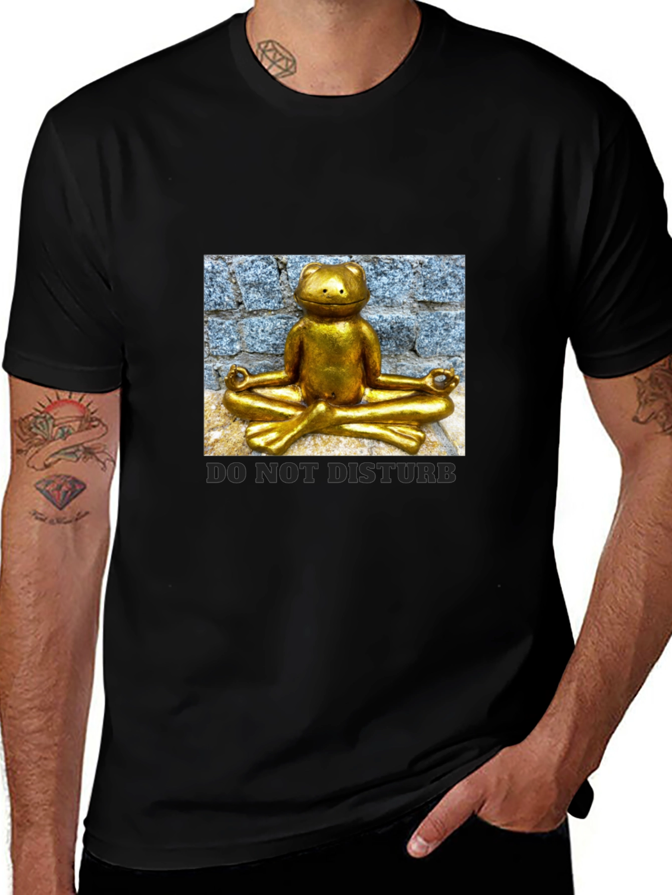 Variant 11 of Meditating Frog T-Shirt - Do Not Disturb