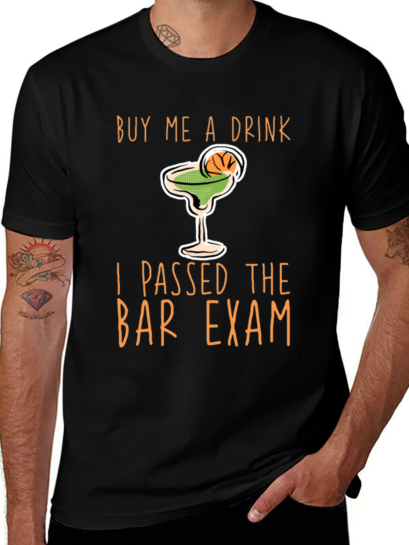Variant 20 of Passed the Bar Exam T-Shirt: Buy Me a Drink!