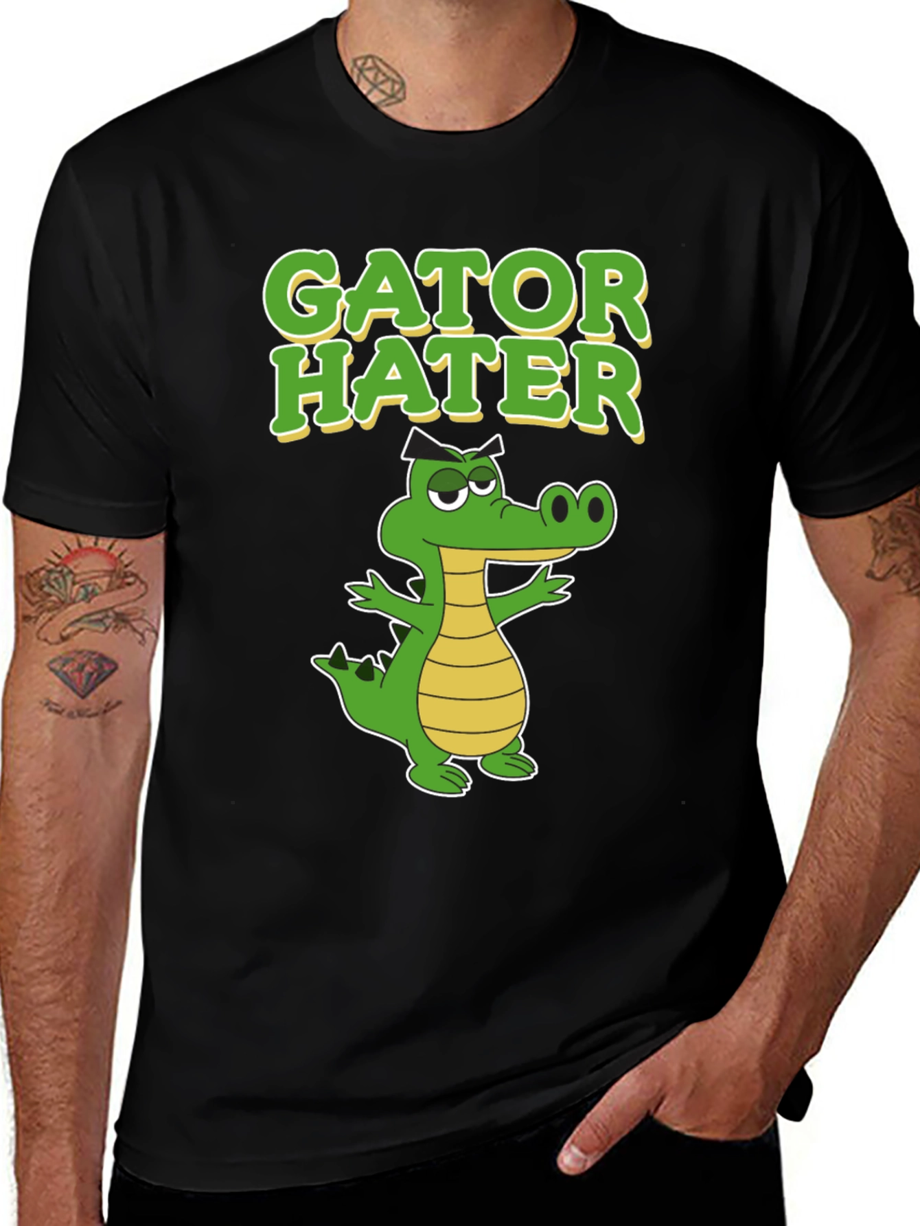 Variant 8 of Gator Hater Graphic T-Shirt