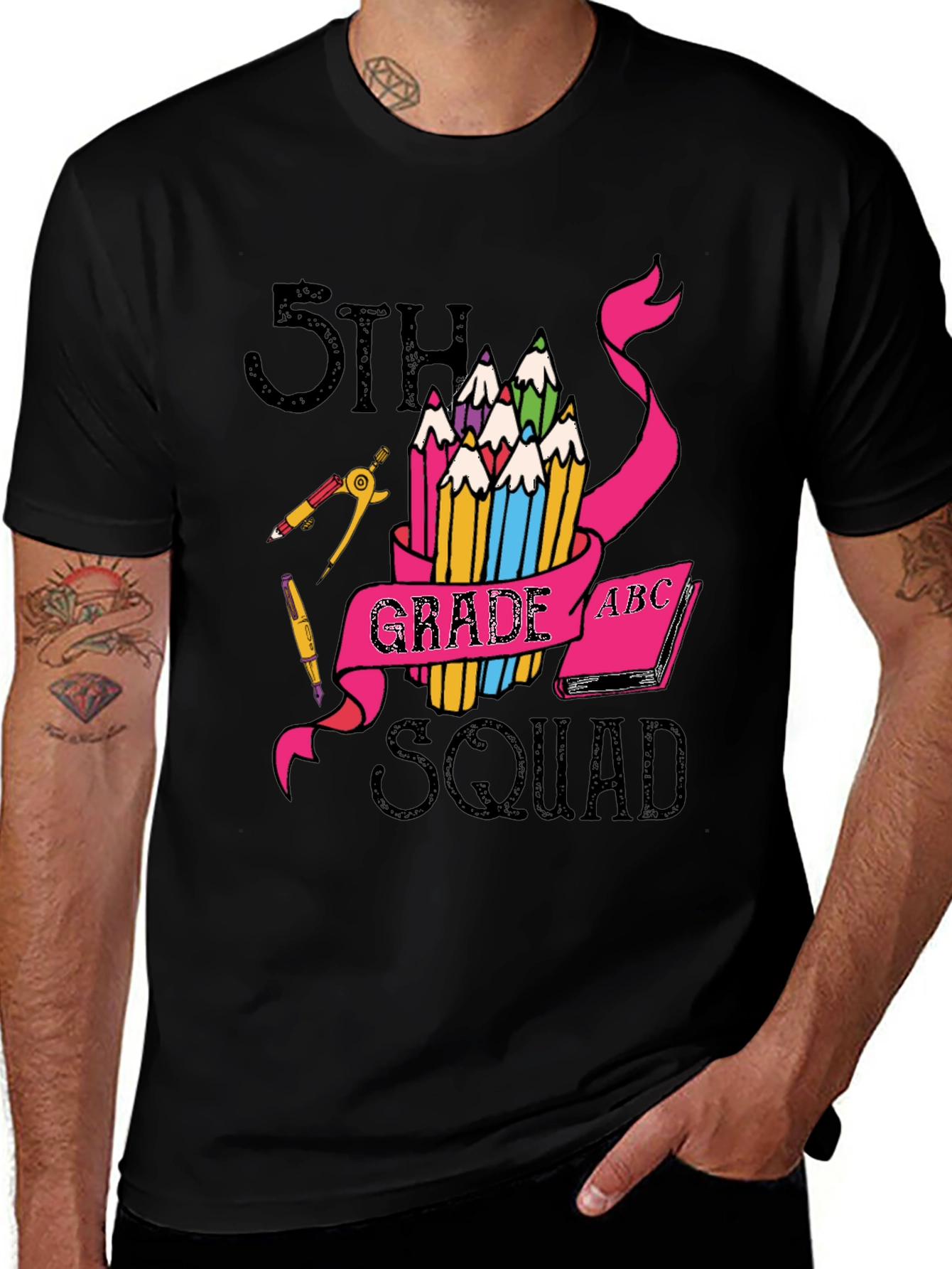 5th Grade Squad T-Shirt - Back to School Teacher Gift