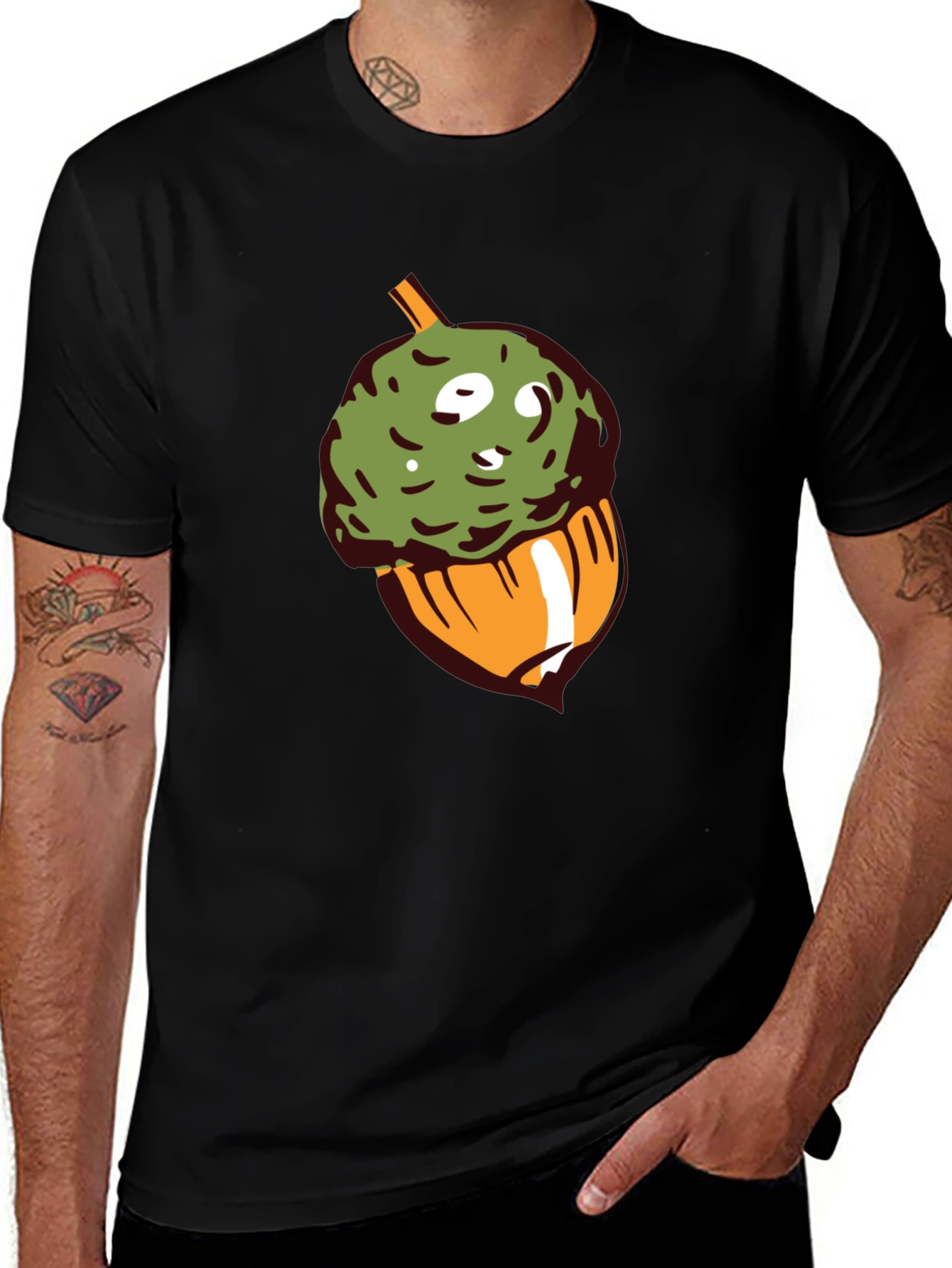 Variant 12 of Acorn Graphic Tee - Quirky & Unique!