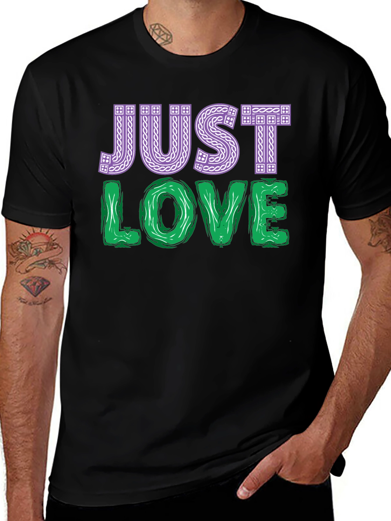 Variant 27 of Just Love T-Shirt - Irish Celtic Knot Design