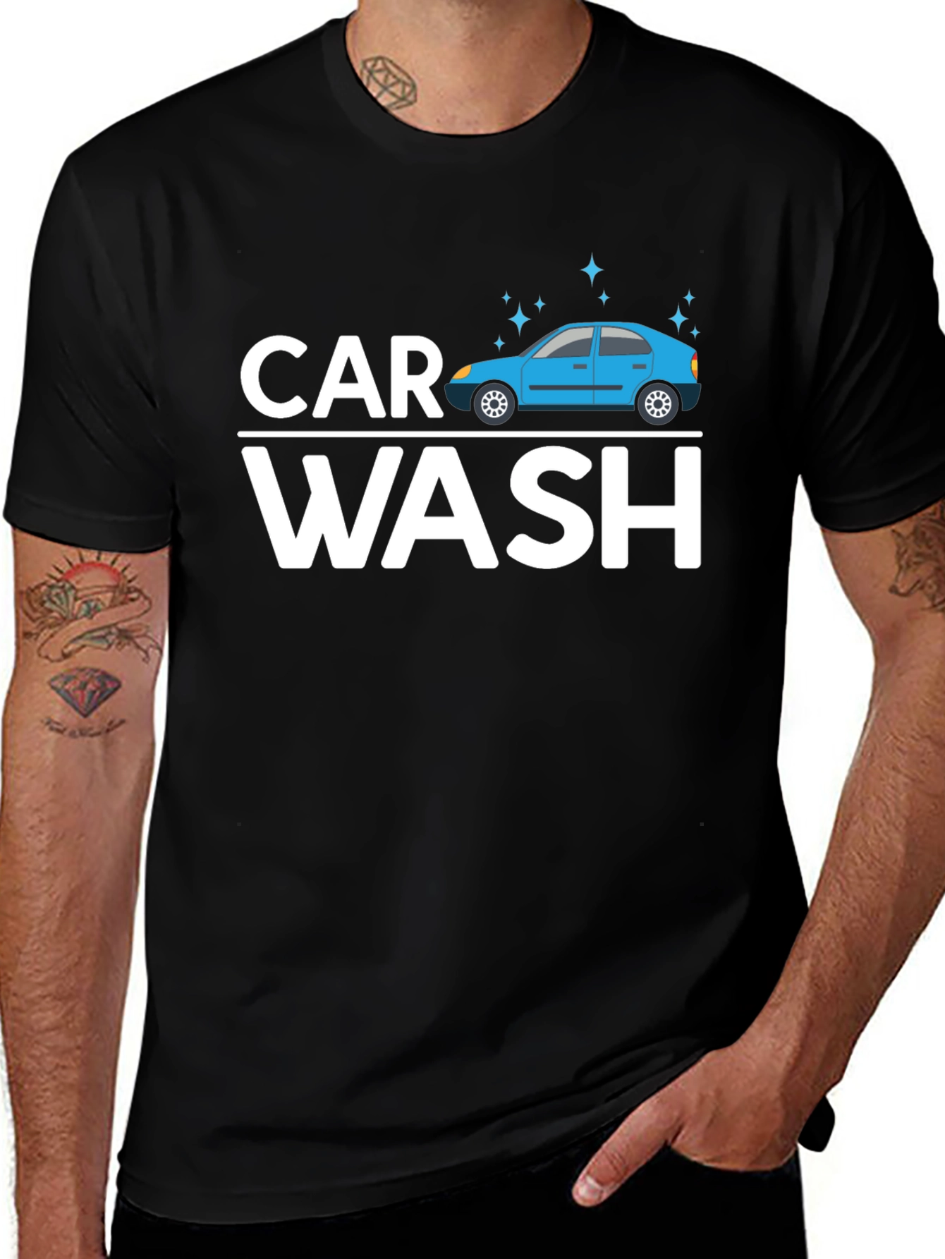 Car Wash T-Shirt - Clean Ride, Clean Style!