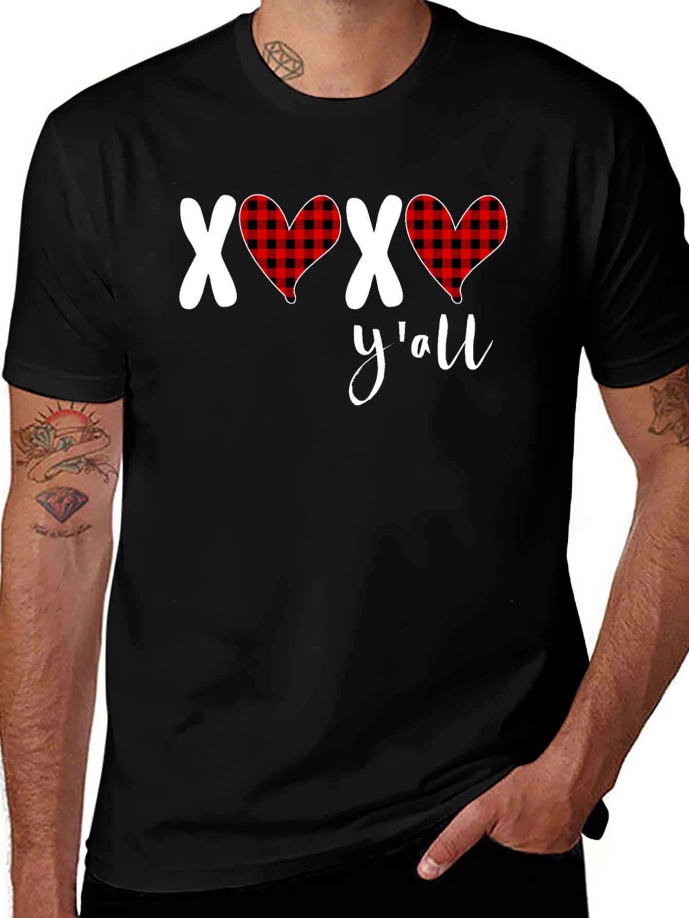 Variant 13 of XOXO Y'all Valentine's Day T-Shirt