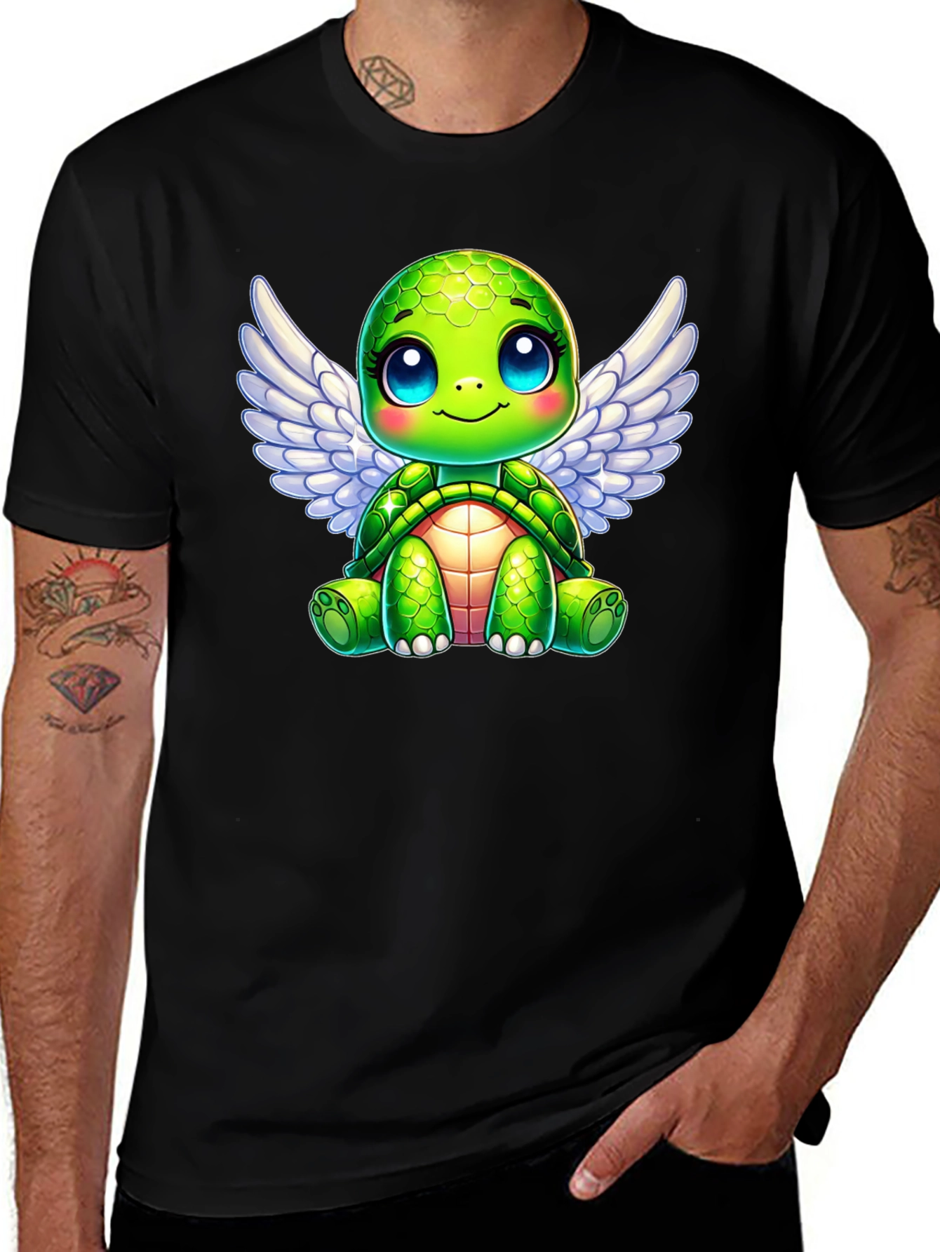 Variant 28 of Cute Turtle Angel Wings T-Shirt