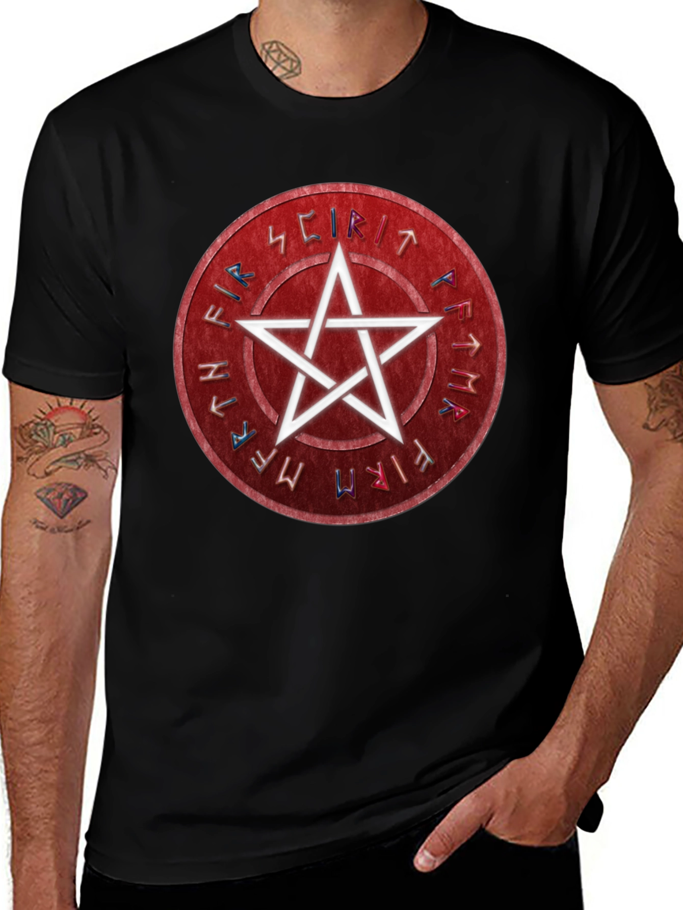 Variant 27 of Mystic Rune Star T-Shirt