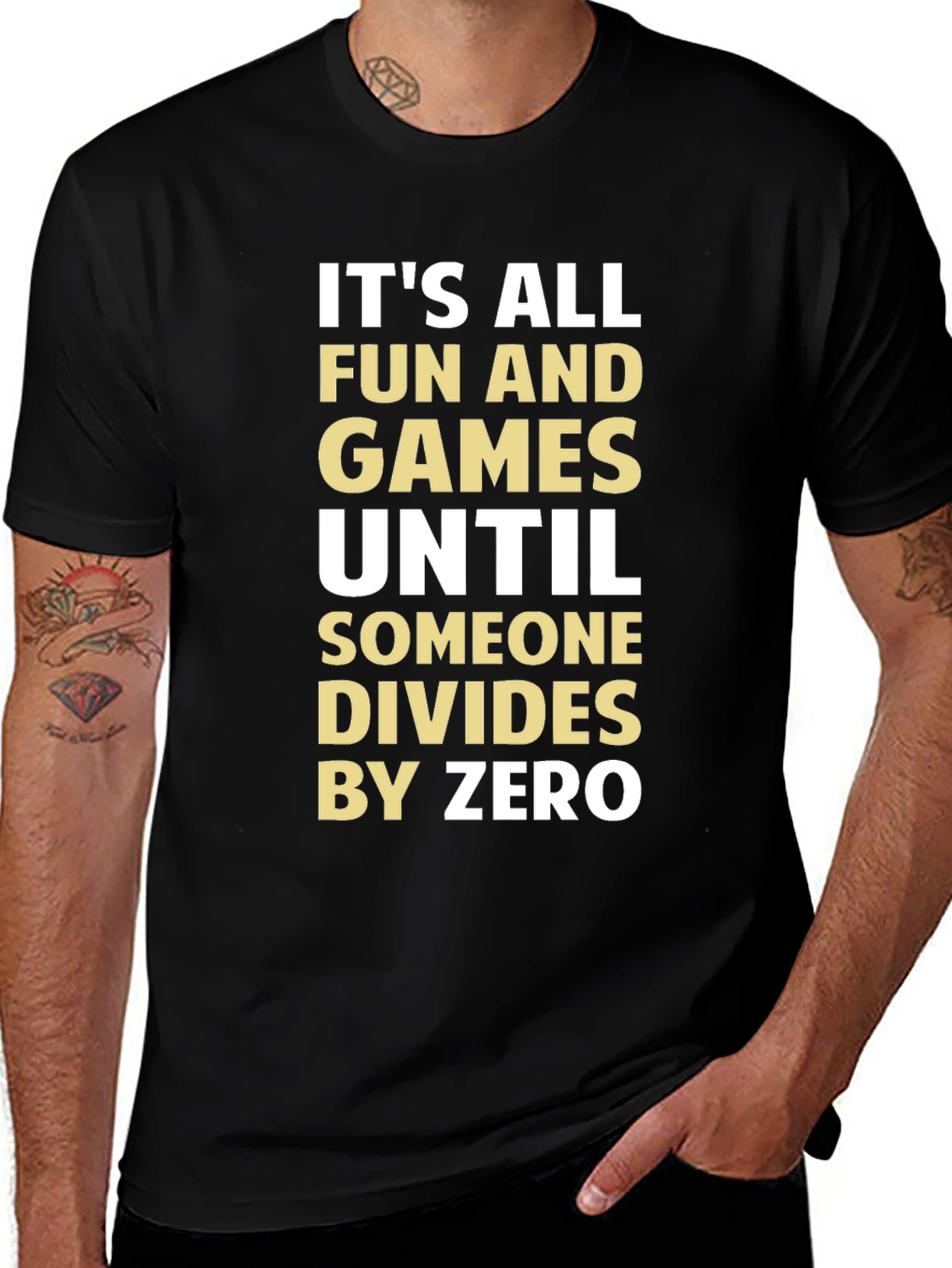 Variant 20 of Fun & Games Until Divide by Zero T-Shirt