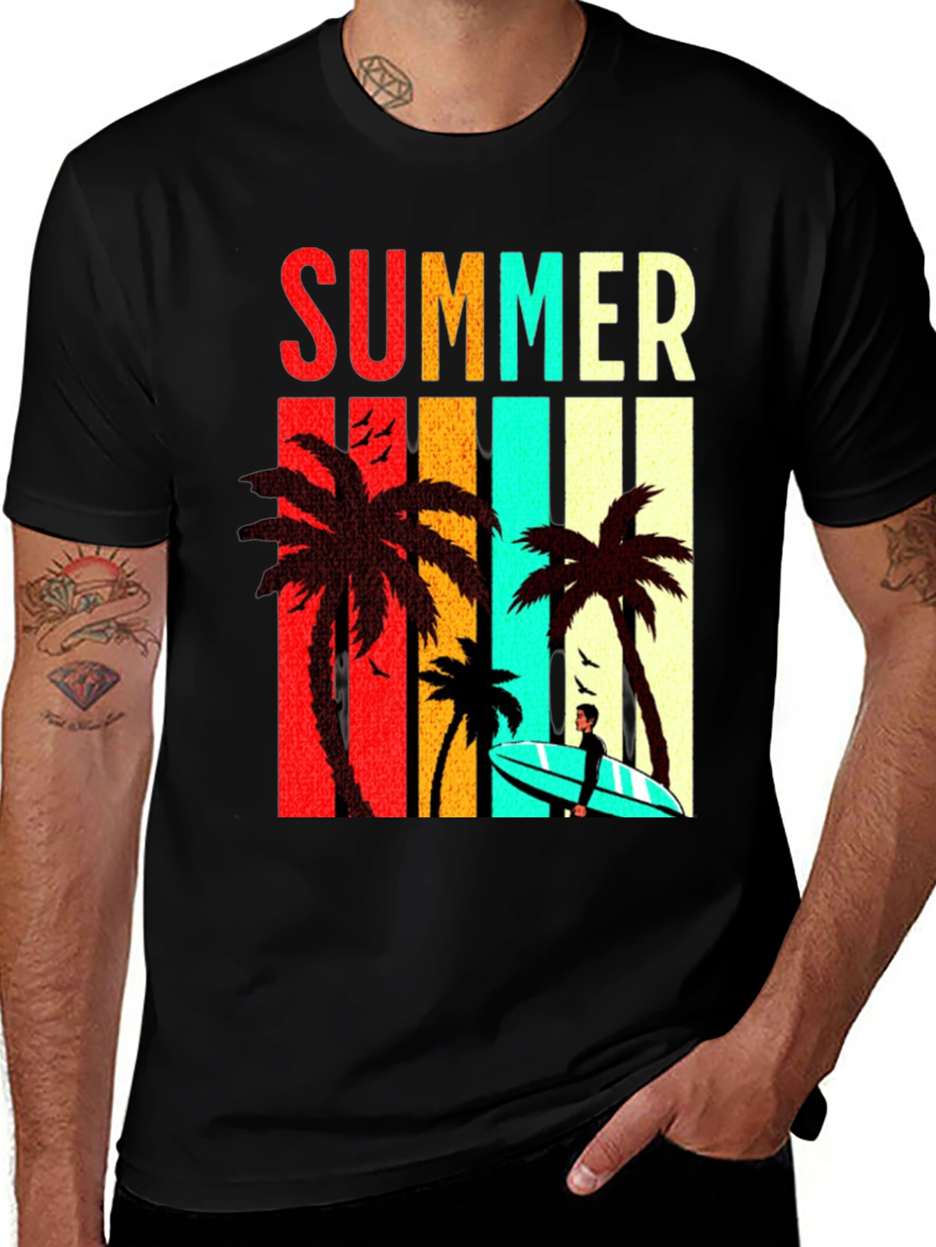 Variant 29 of Summer Beach Graphic Tee