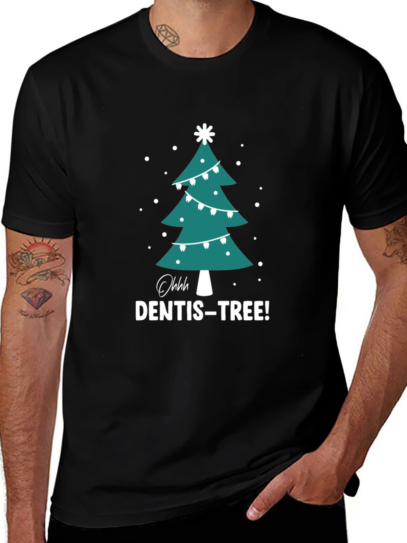 Dentis-Tree Holiday T-Shirt