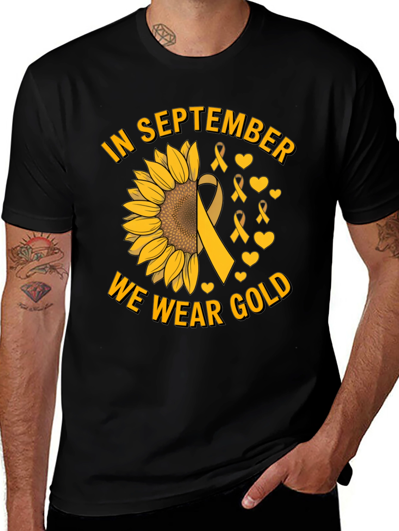 In September We Wear Gold T-Shirt