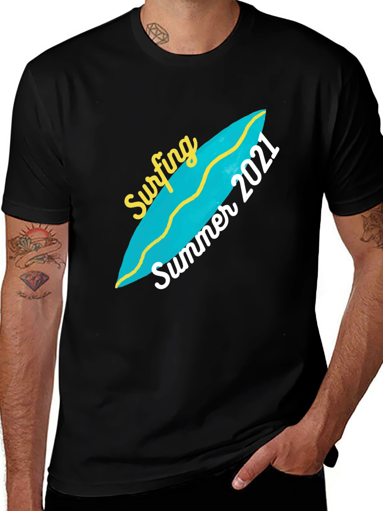 Surfing Summer 2021 Graphic Tee