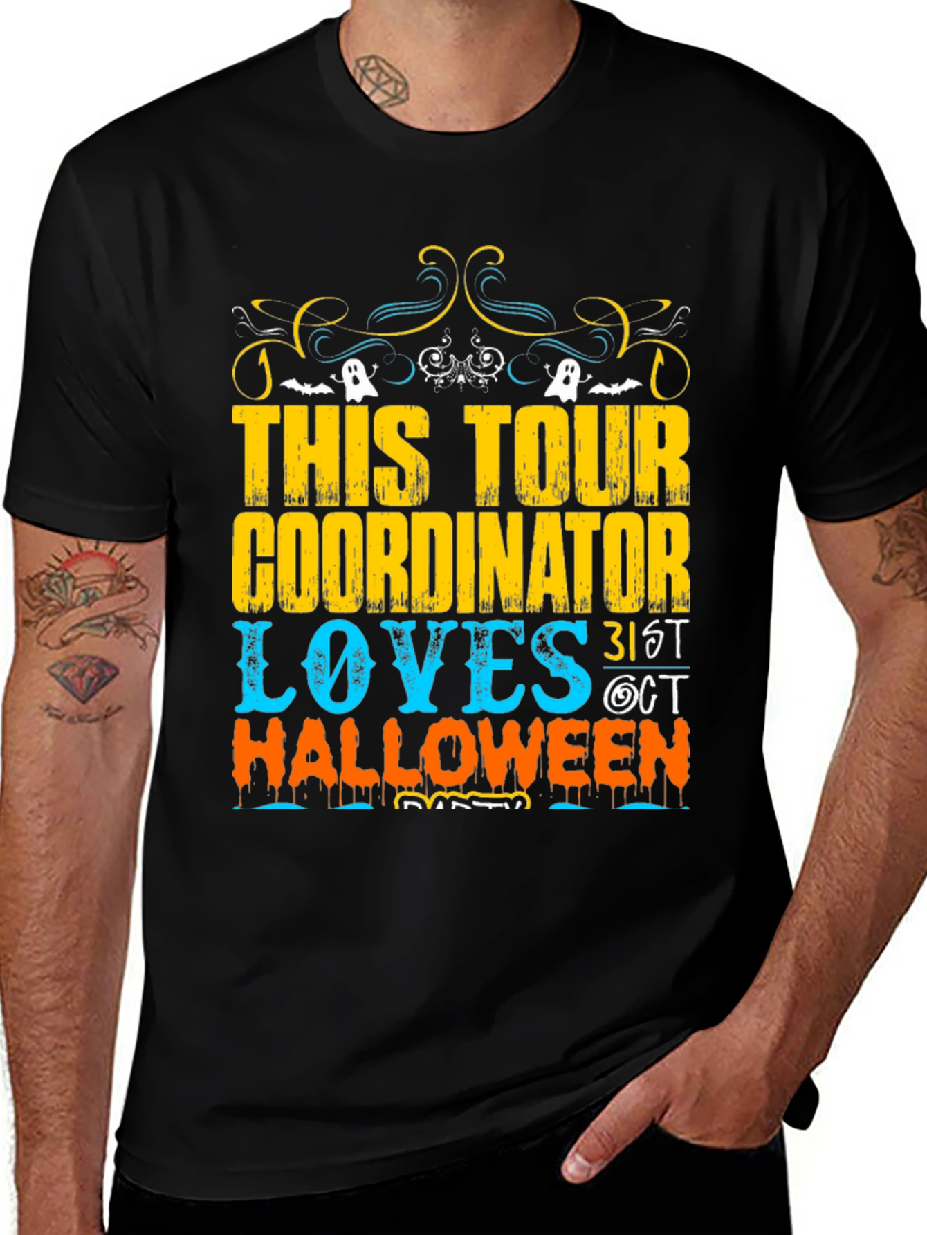 Tour Coordinator Halloween T-Shirt - Loves 31st Oct!