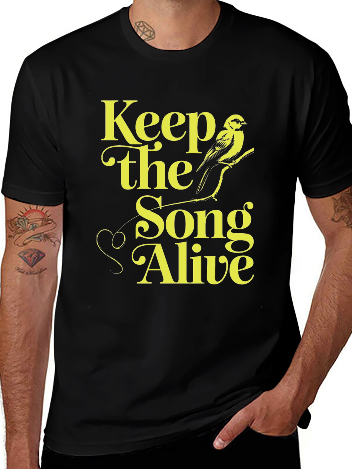 Variant 6 of Keep The Song Alive Graphic Tee