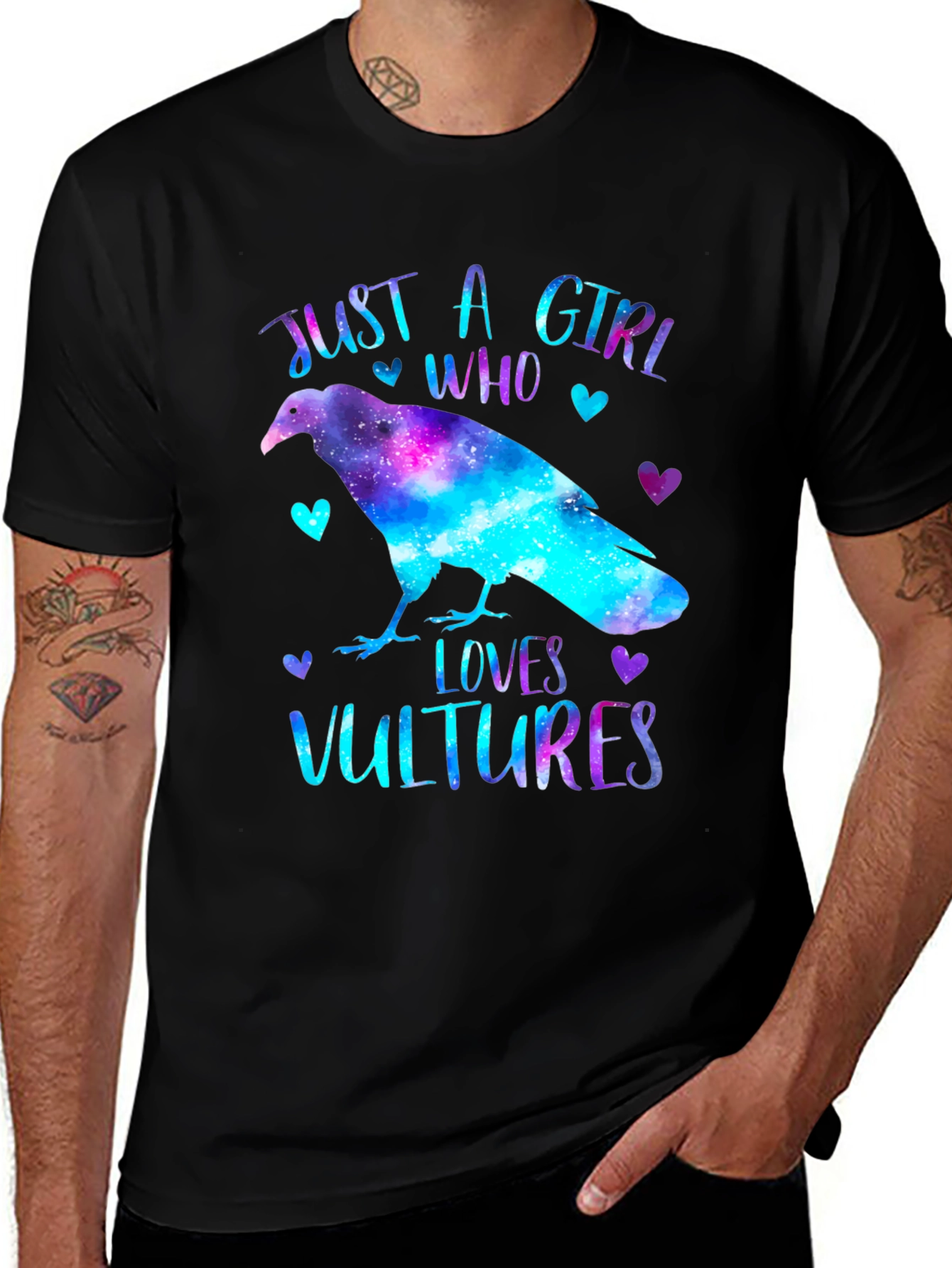Variant 8 of Just A Girl Who Loves Vultures T-Shirt