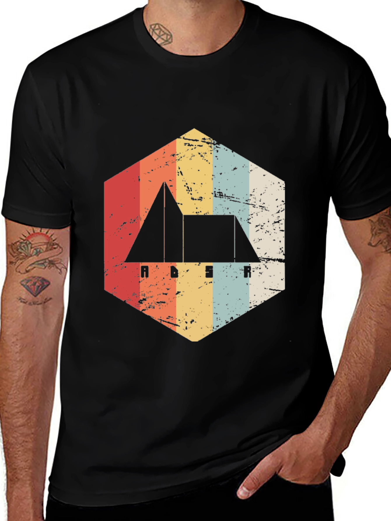 Variant 30 of Retro Rider Graphic Tee - Vintage Style