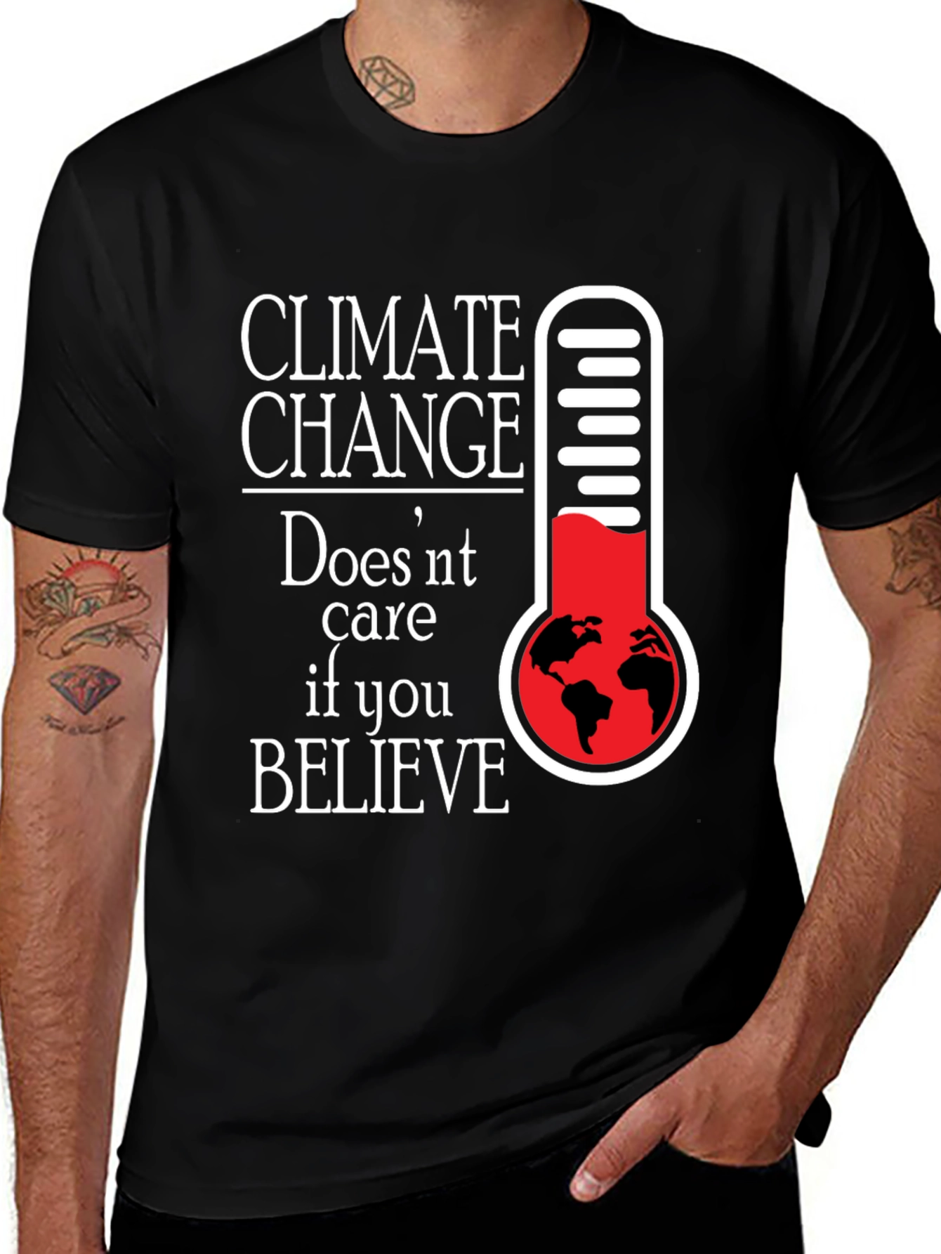 Variant 18 of Climate Change Awareness Graphic T-Shirt