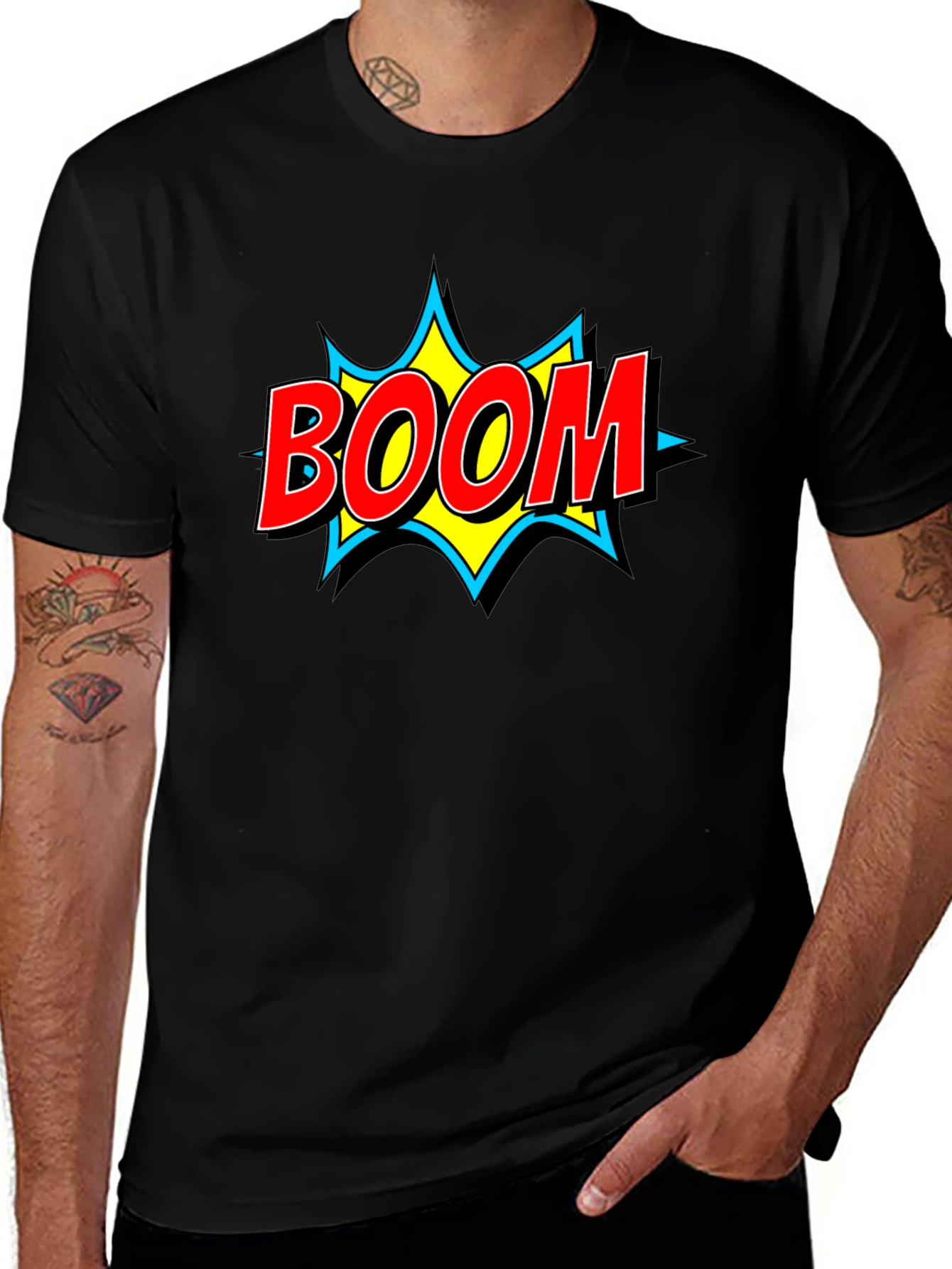 Variant 30 of Comic Style BOOM Graphic T-Shirt