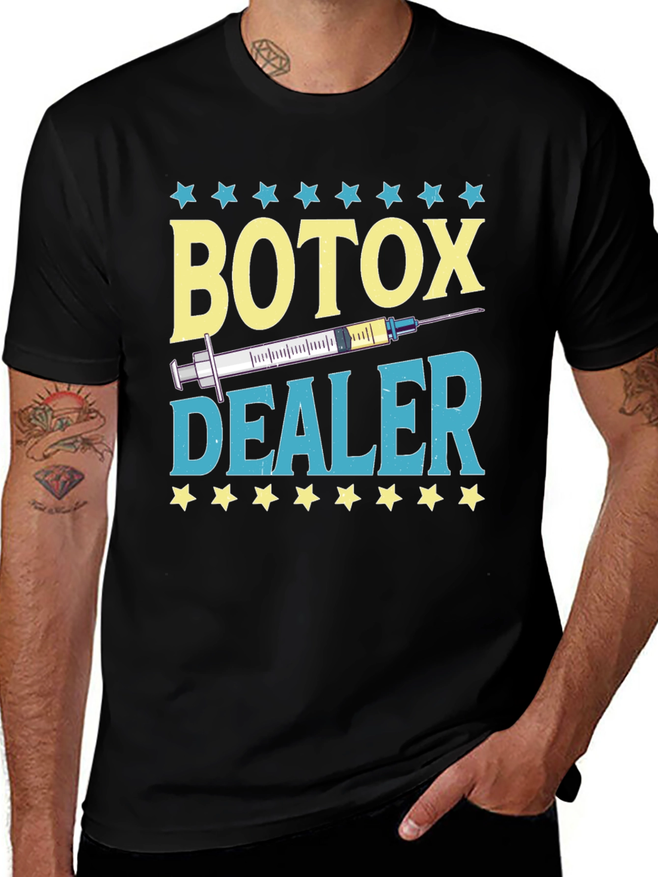 Variant 20 of Botox Dealer T-Shirt - Inject Some Fun!