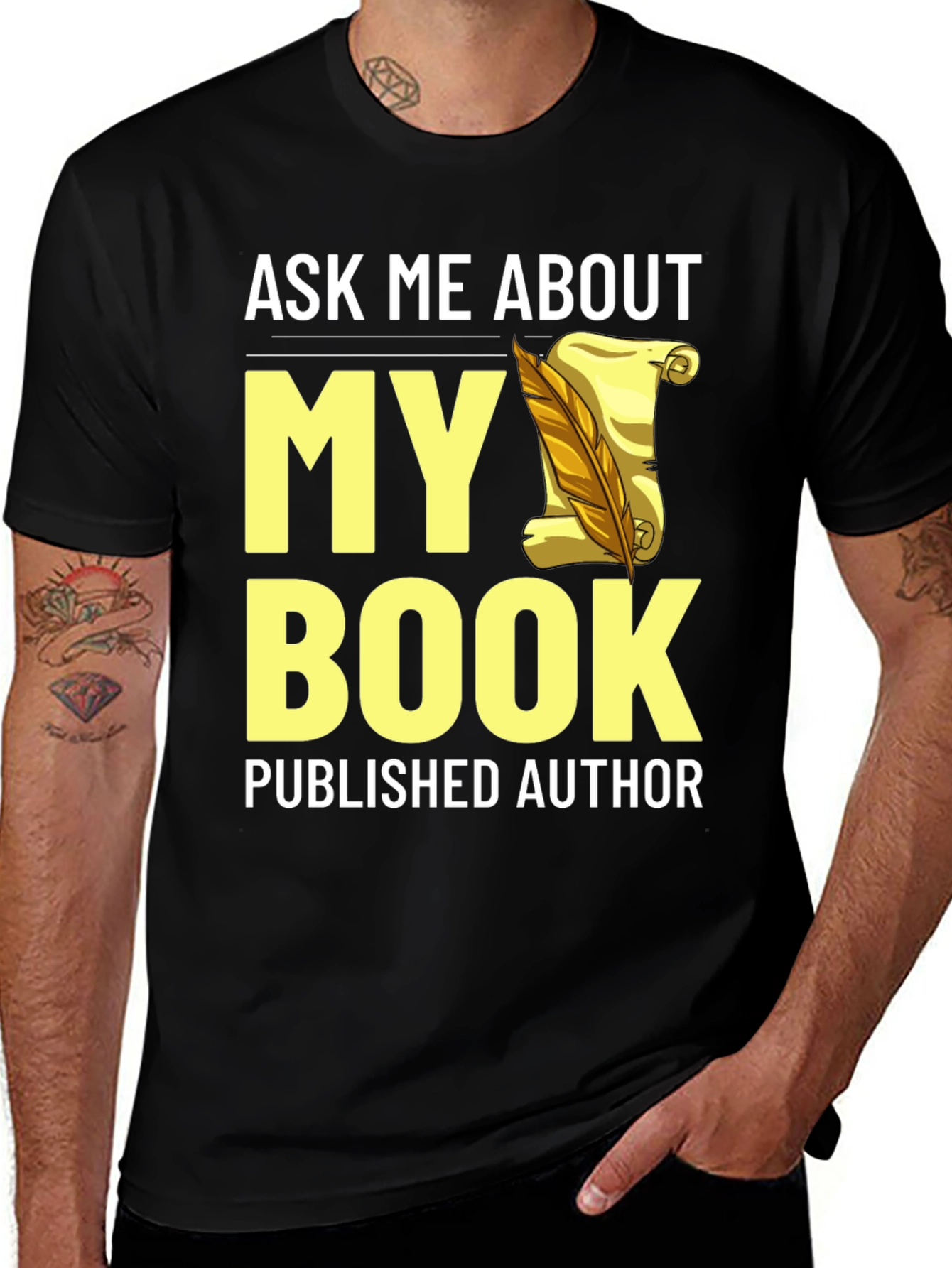Ask Me About My Book T-Shirt