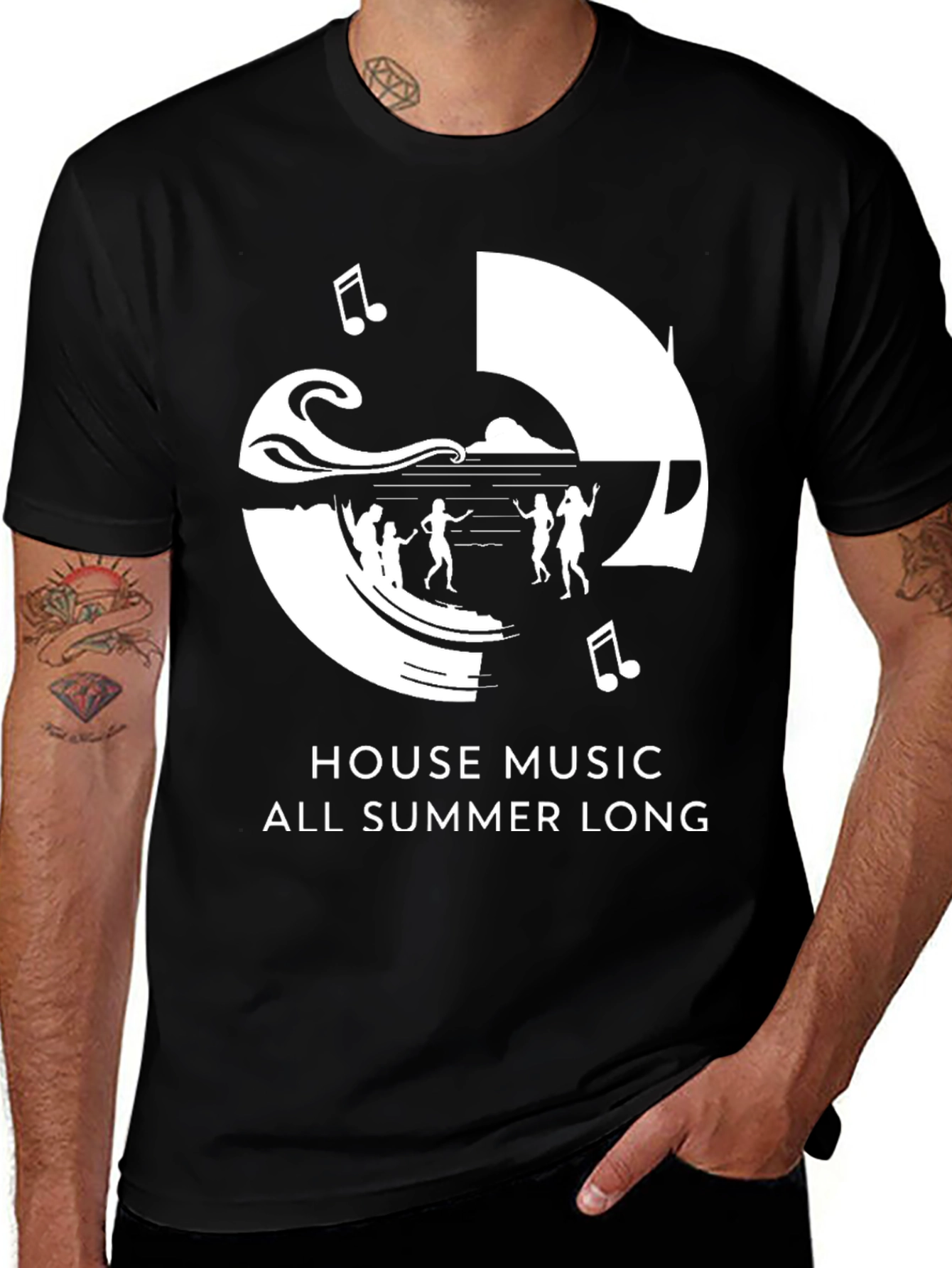 Variant 5 of House Music All Summer Long Graphic Tee