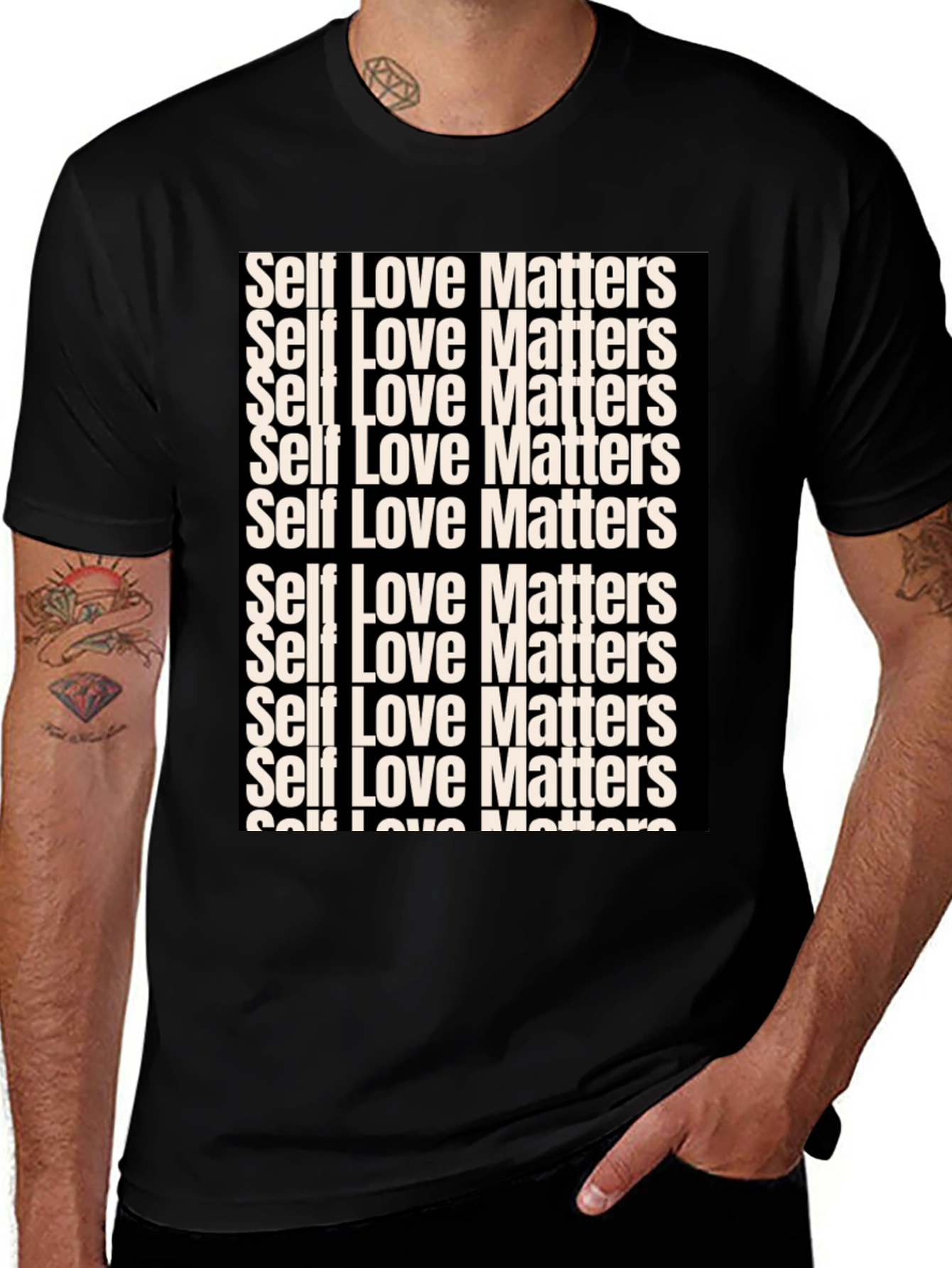 Variant 16 of Self Love Matters Graphic T-Shirt