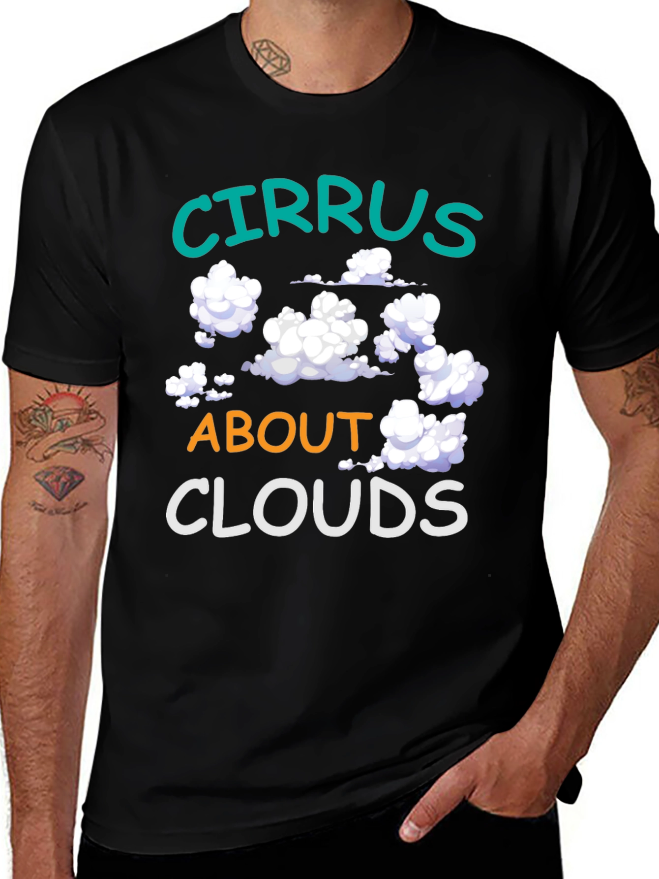 Variant 6 of Cirrus About Clouds Graphic Tee
