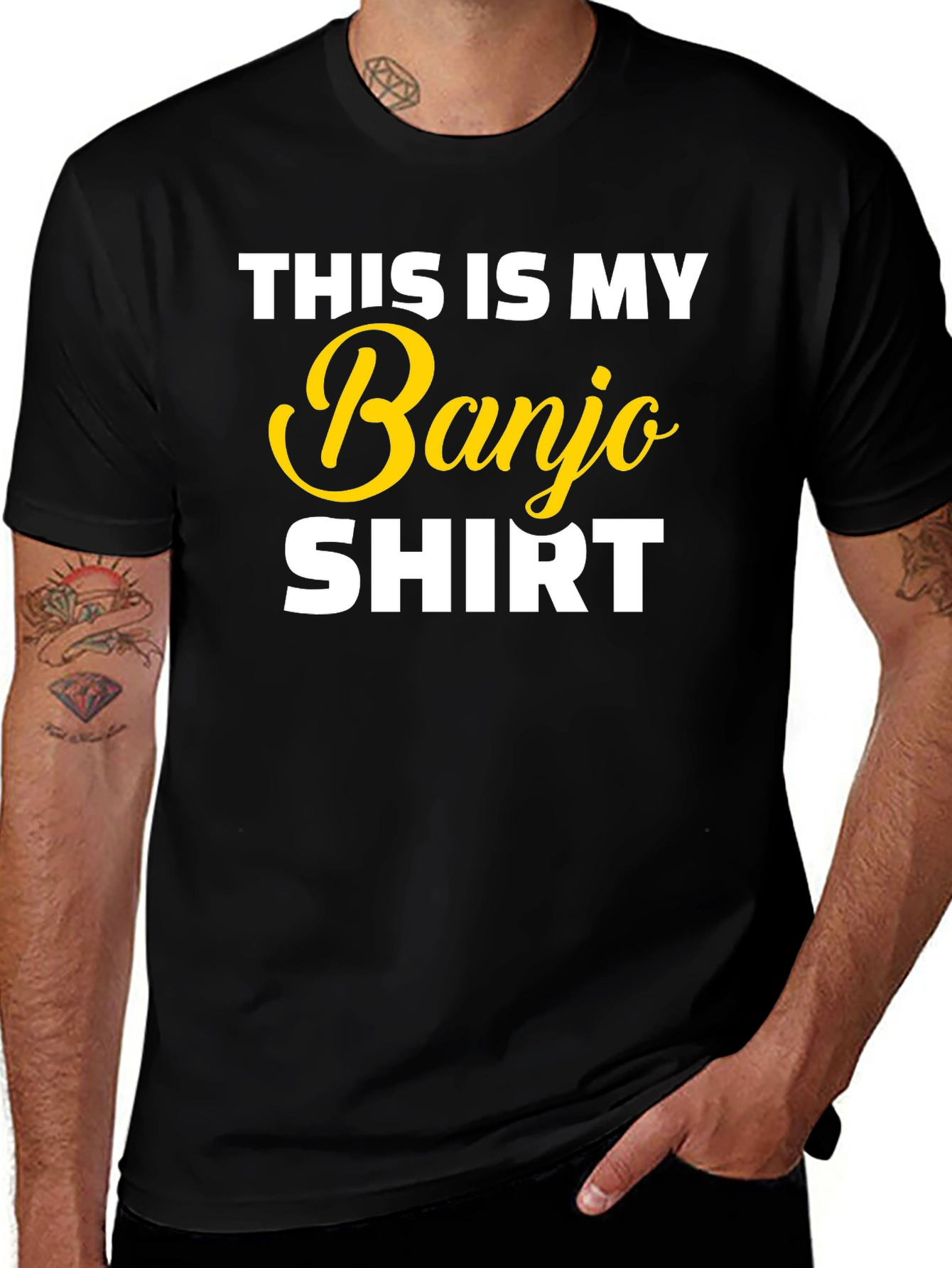 Variant 6 of This Is My Banjo Shirt - Novelty Music Tee