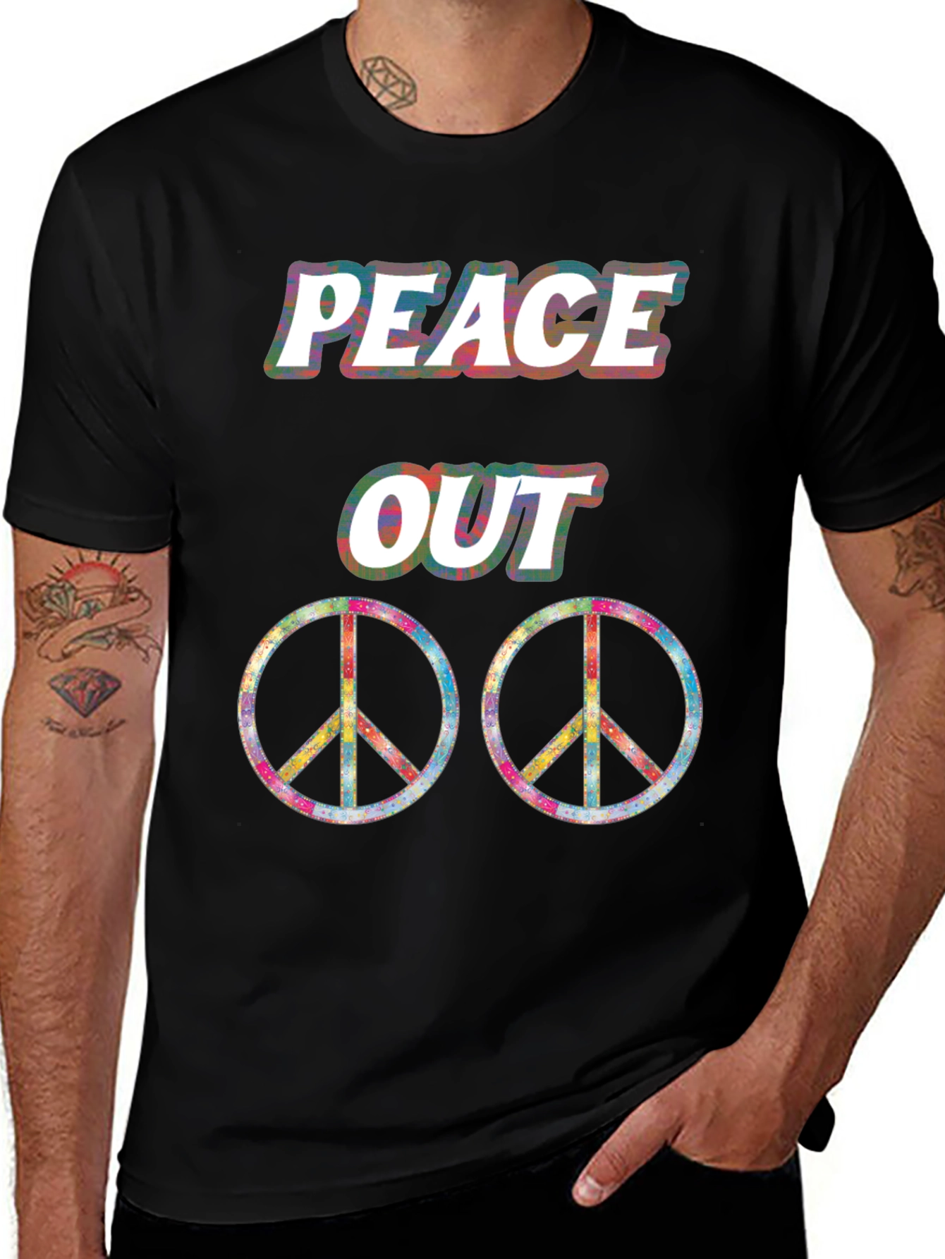 Peace Out Graphic T-Shirt